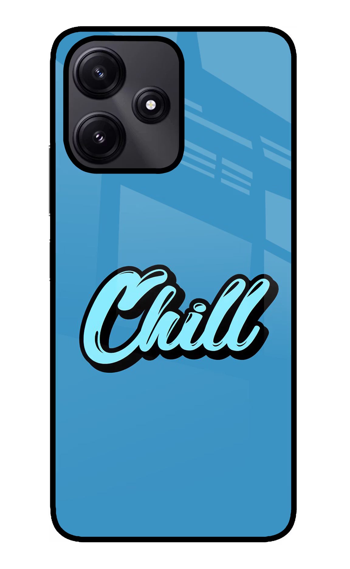Chill Poco M6 Pro 5G Back Cover - Chill Poco M6 Pro 5G Glass Case Back Cover by Casekaro Chill Poco M6 Pro 5G Glass Case Back Cover by Casekaro