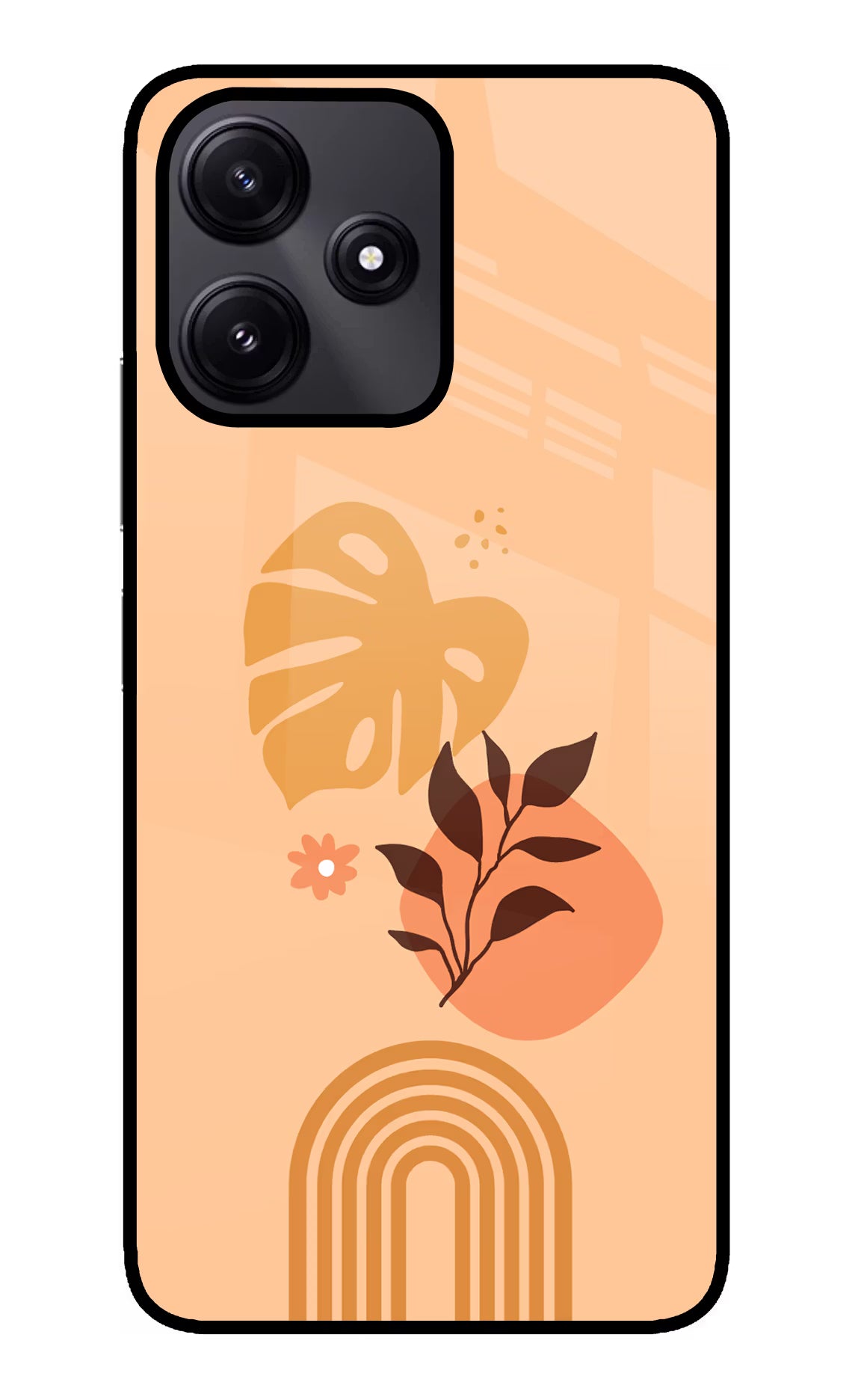 Bohemian Art Poco M6 Pro 5G Glass Case - Bohemian Art Poco M6 Pro 5G Glass Case Bohemian Art Poco M6 Pro 5G Glass Case