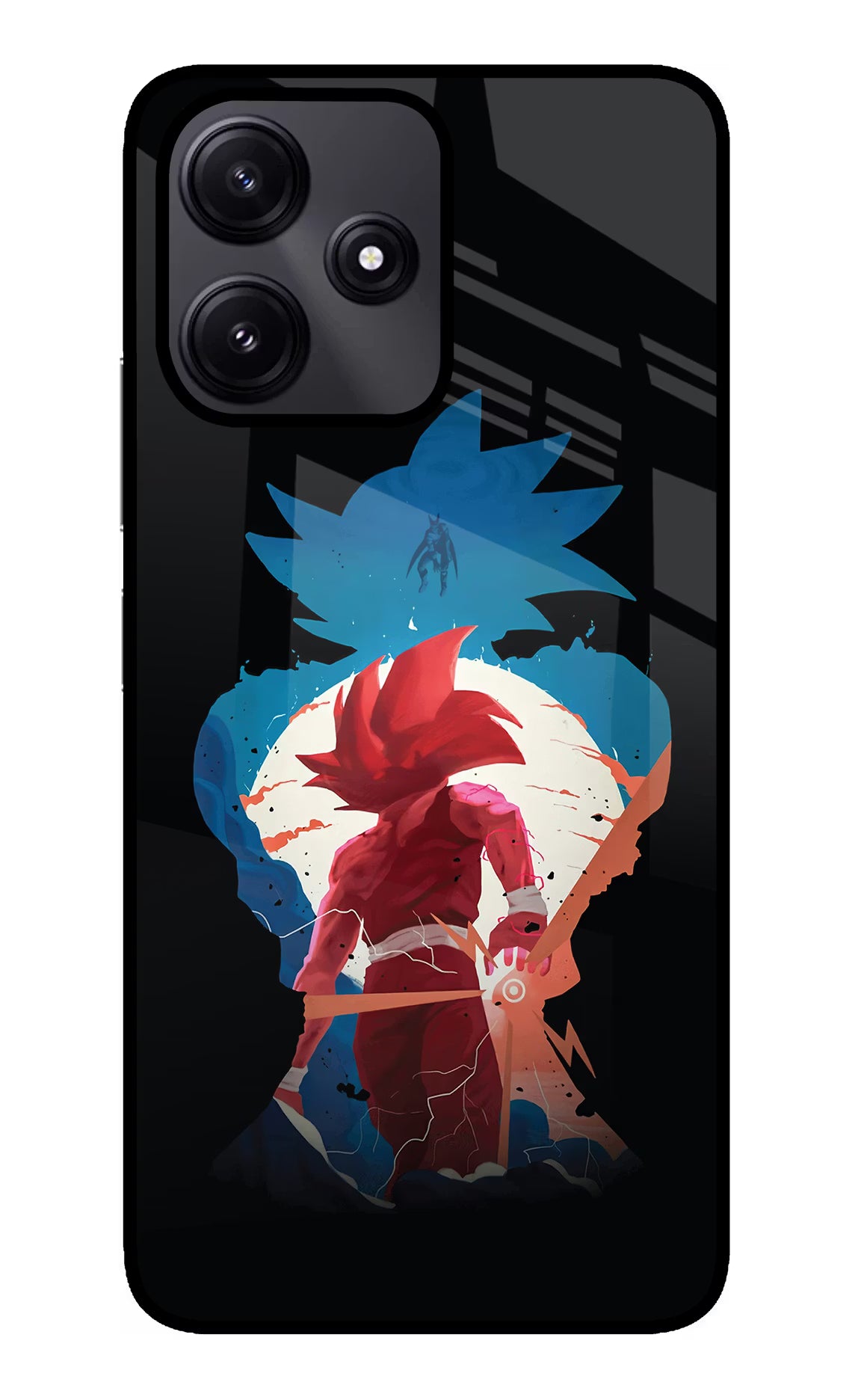 Goku Poco M6 Pro 5G Glass Case - Goku Poco M6 Pro 5G Glass Case Goku Poco M6 Pro 5G Glass Case