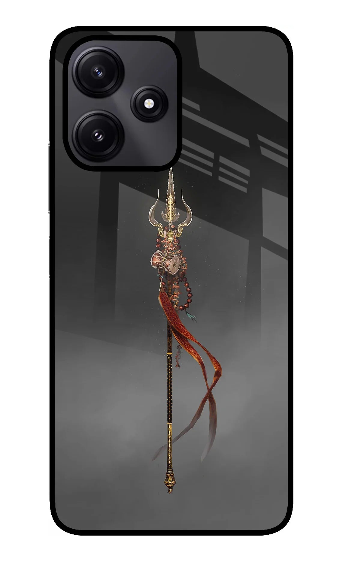 Shiv Trishul Poco M6 Pro 5G Glass Case - Shiv Trishul Poco M6 Pro 5G Glass Case Shiv Trishul Poco M6 Pro 5G Glass Case