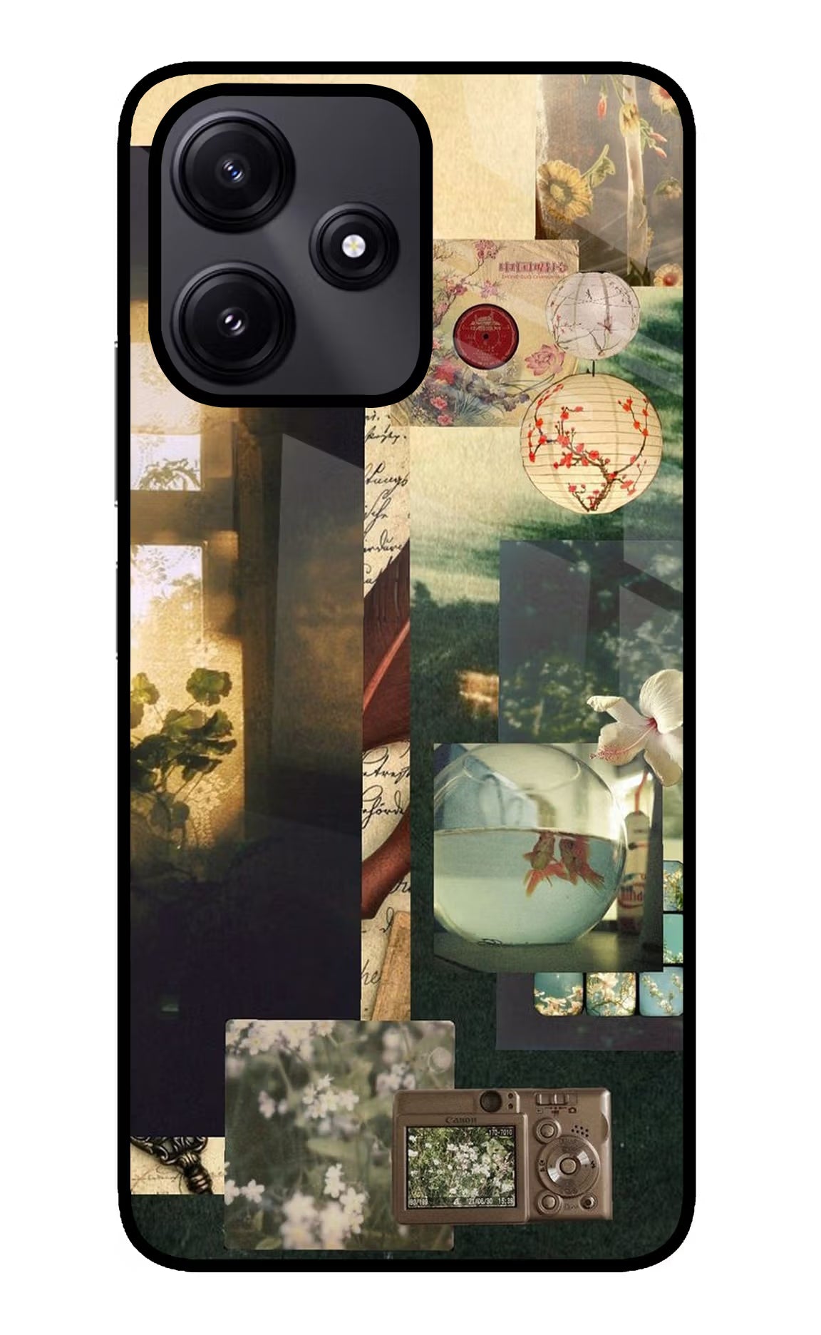 Summer Poco M6 Pro 5G Glass Case - Summer Poco M6 Pro 5G Glass Case Summer Poco M6 Pro 5G Glass Case