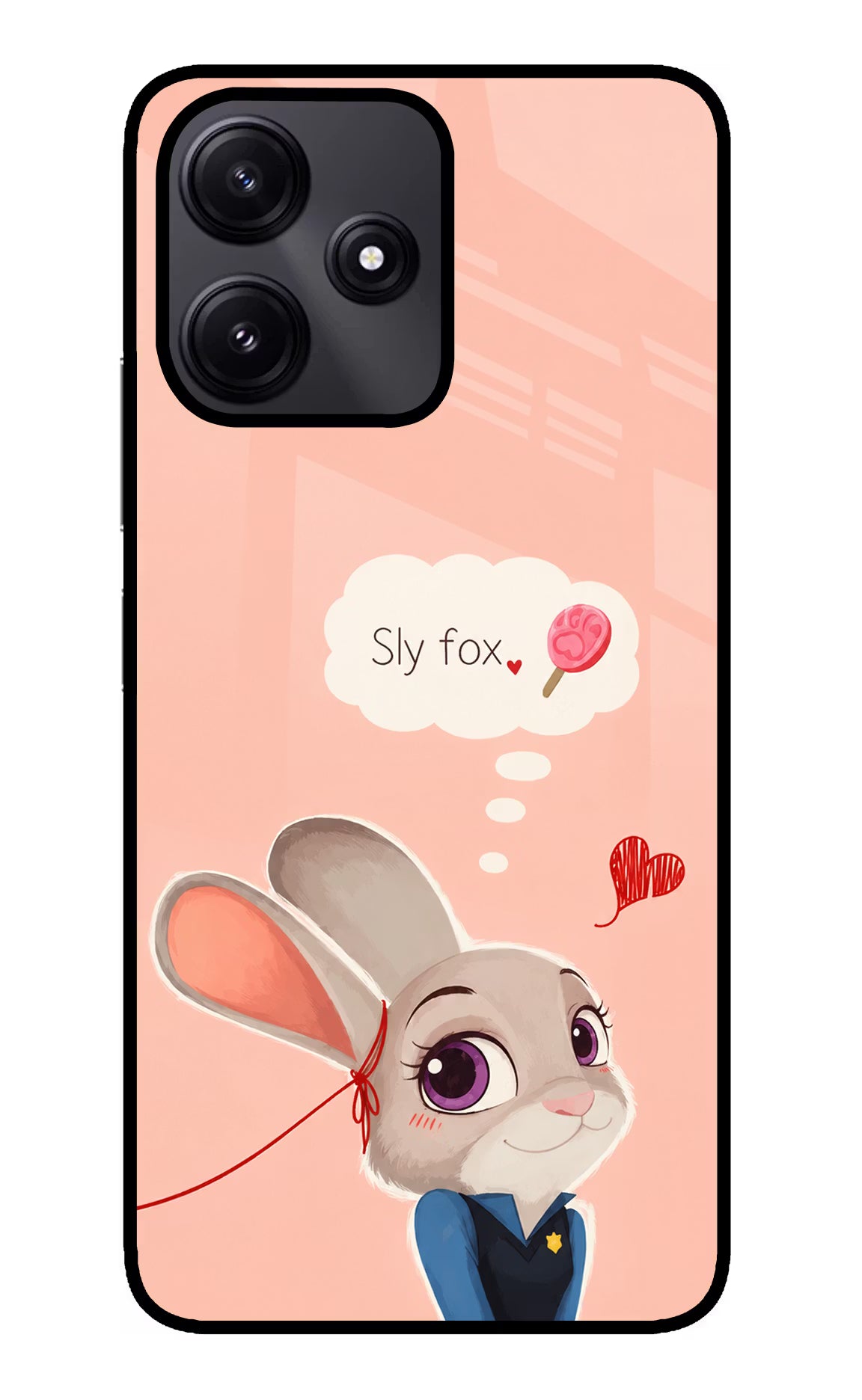 Judy Charm Poco M6 Pro 5G Glass Case - Judy Charm Poco M6 Pro 5G Glass Case Judy Charm Poco M6 Pro 5G Glass Case