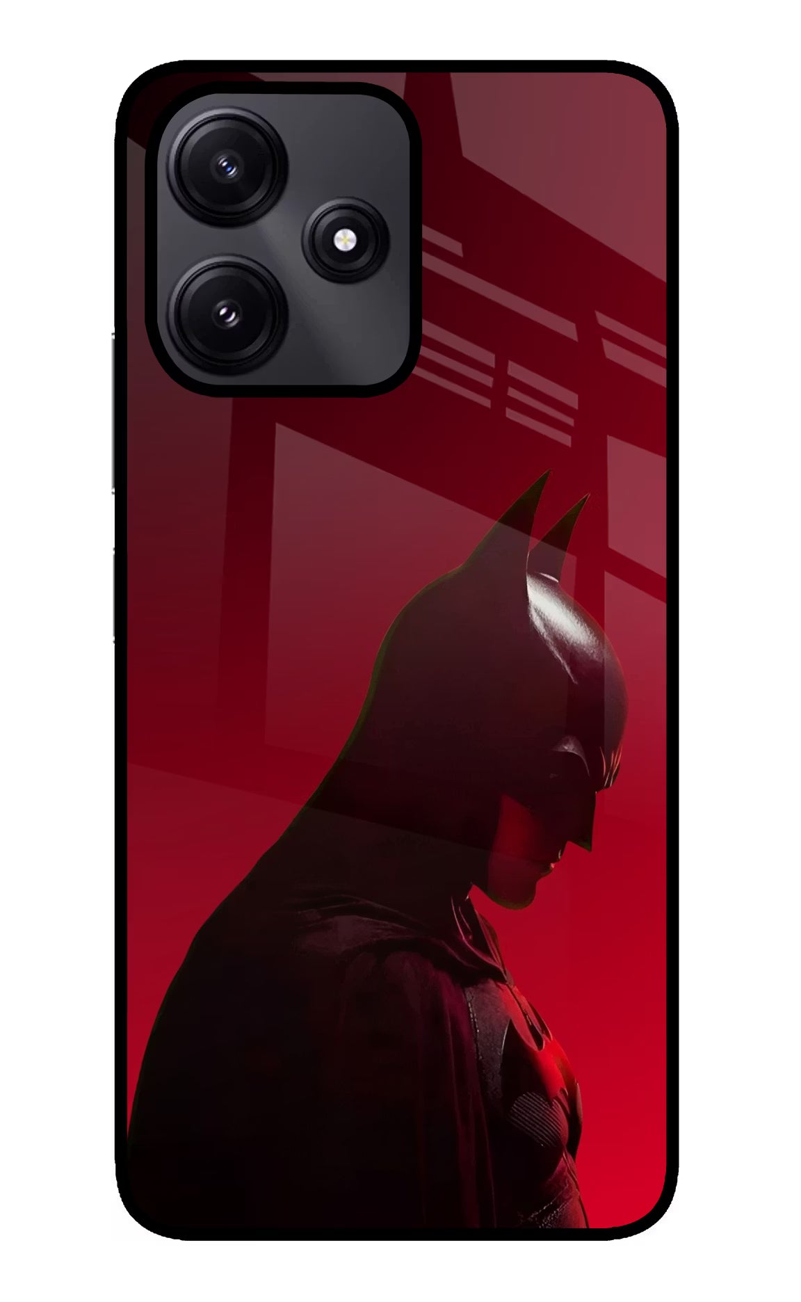 Dark Knight Poco M6 Pro 5G Glass Case - Dark Knight Poco M6 Pro 5G Glass Case Dark Knight Poco M6 Pro 5G Glass Case