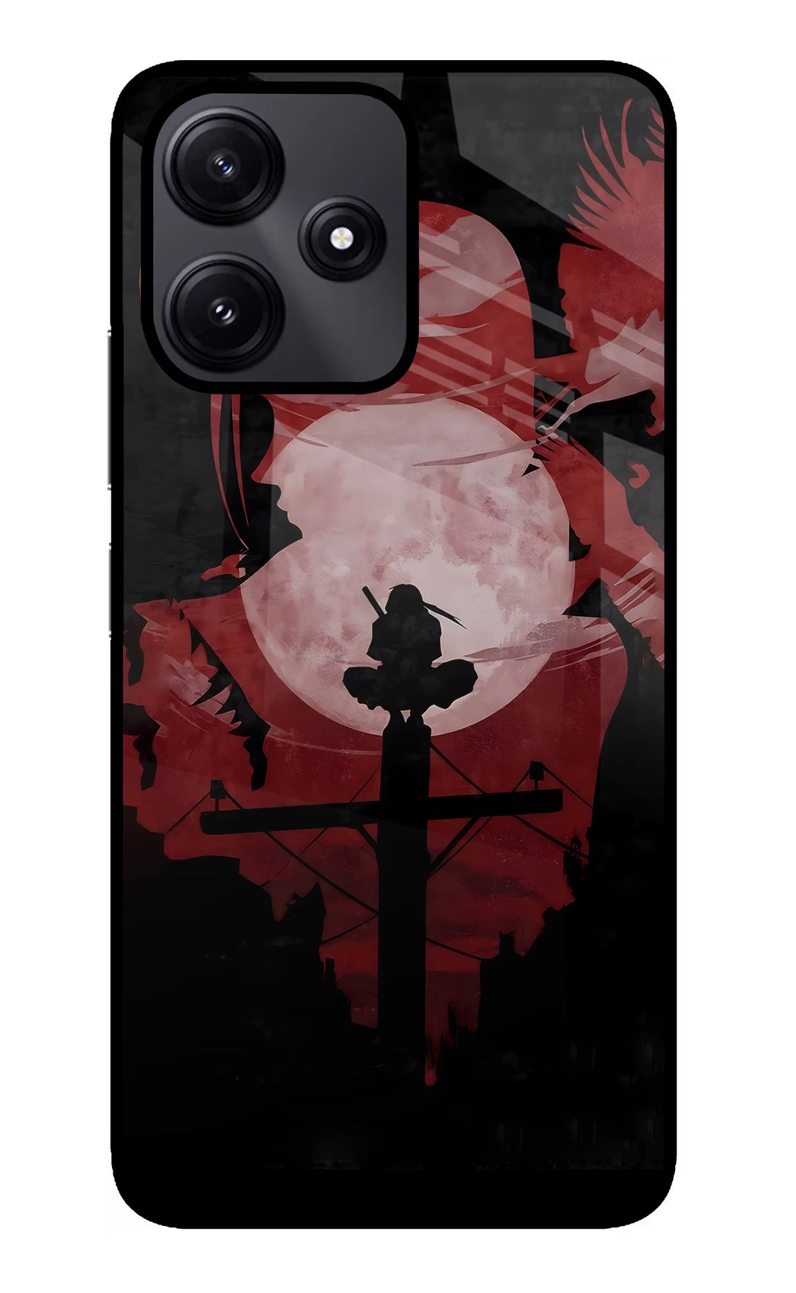 Naruto Anime Redmi 12 5G Glass Case - Naruto Anime Redmi 12 5G Glass Case Naruto Anime Redmi 12 5G Glass Case
