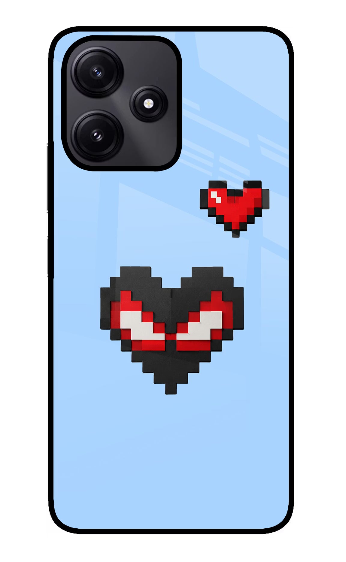 Peter Heart Redmi 12 5G Glass Case - Peter Heart Redmi 12 5G Glass Case Peter Heart Redmi 12 5G Glass Case
