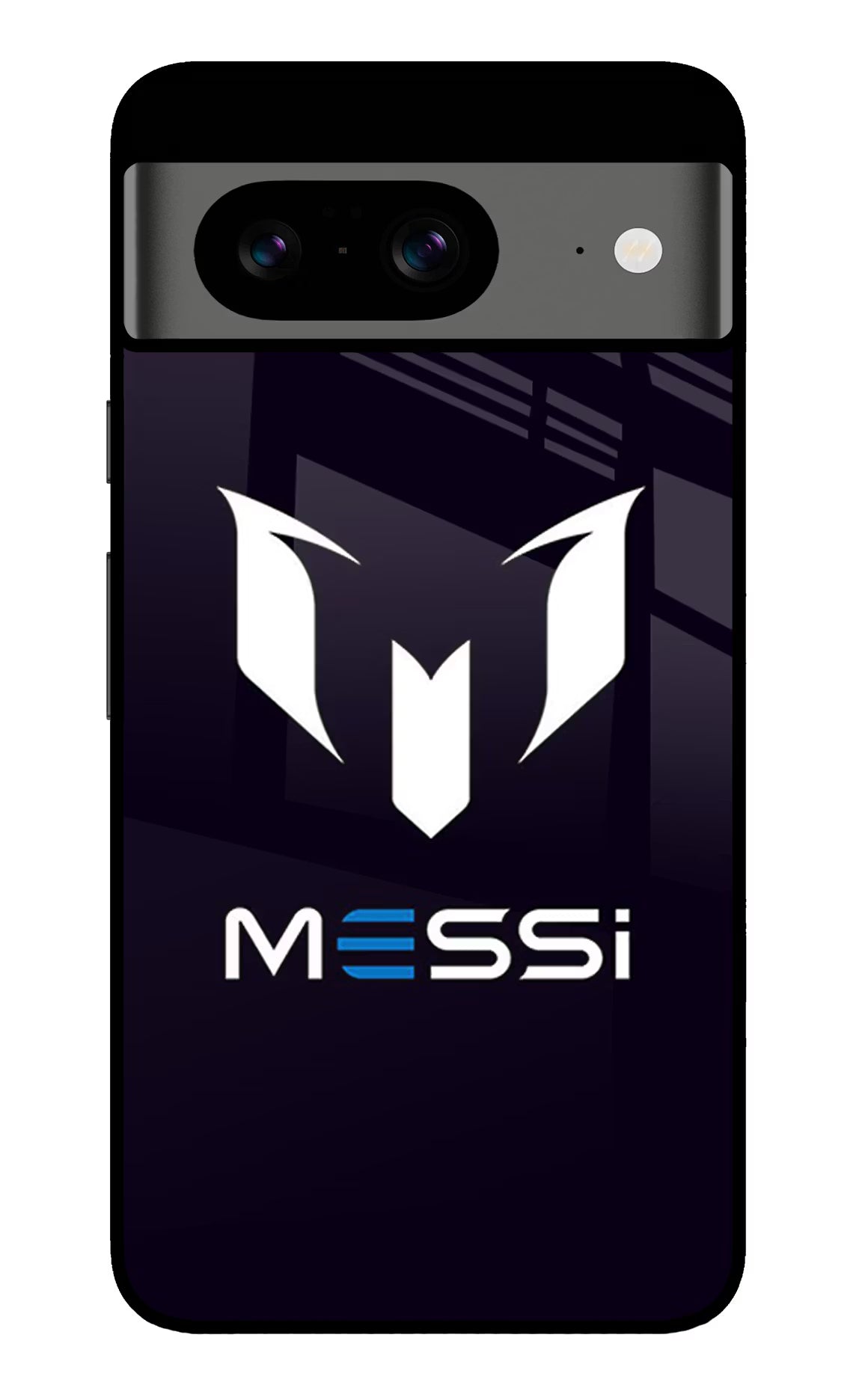 Messi Logo Google Pixel 8 Back Cover - Messi Logo Google Pixel 8 Glass Case Back Cover by Casekaro Messi Logo Google Pixel 8 Glass Case Back Cover by Casekaro