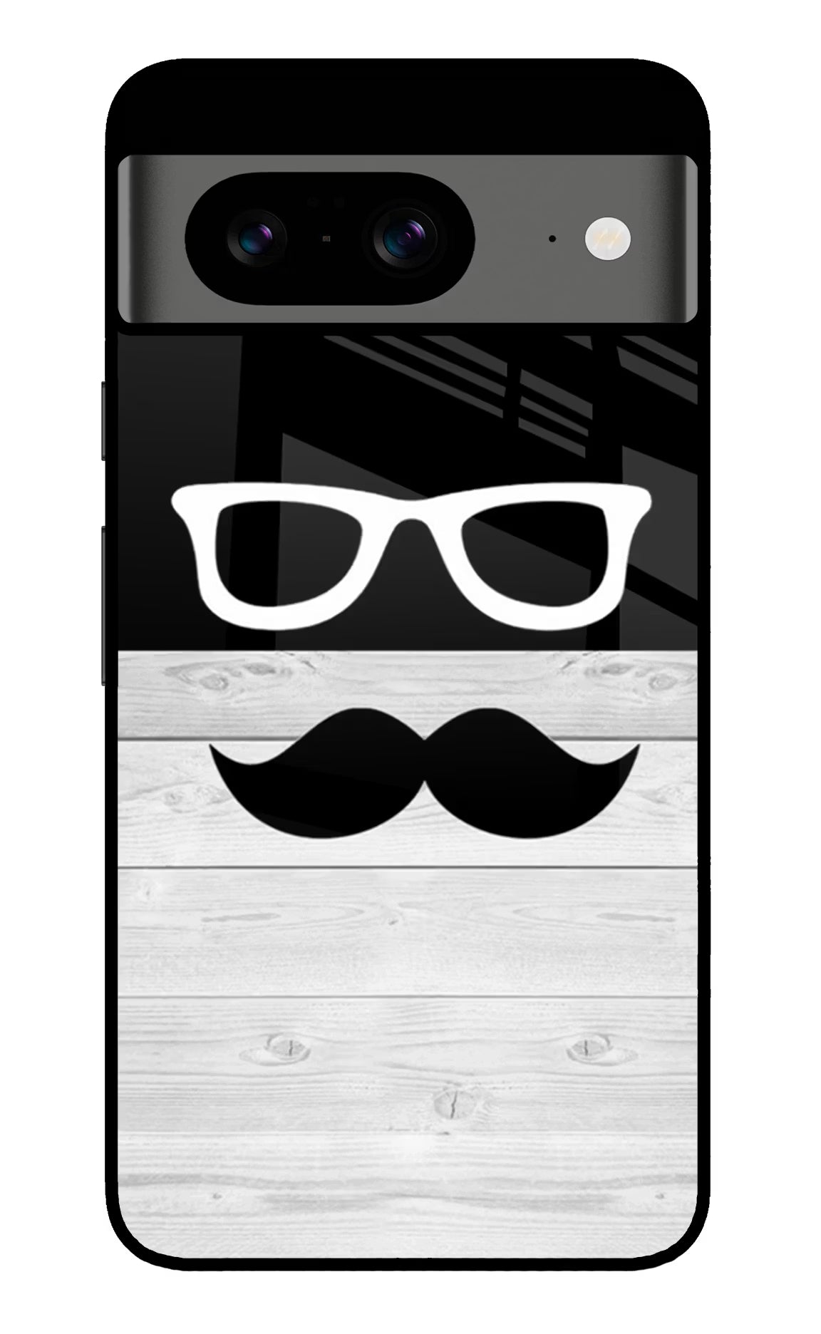 Mustache Google Pixel 8 Glass Case - Mustache Google Pixel 8 Glass Case Mustache Google Pixel 8 Glass Case