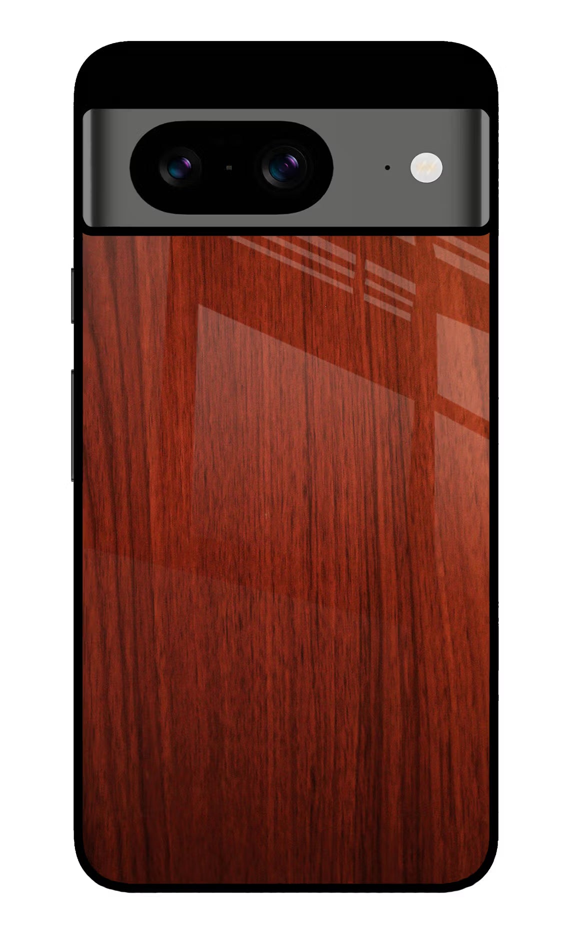 Wooden Plain Pattern Google Pixel 8 Glass Case - Wooden Plain Pattern Google Pixel 8 Glass Case Wooden Plain Pattern Google Pixel 8 Glass Case