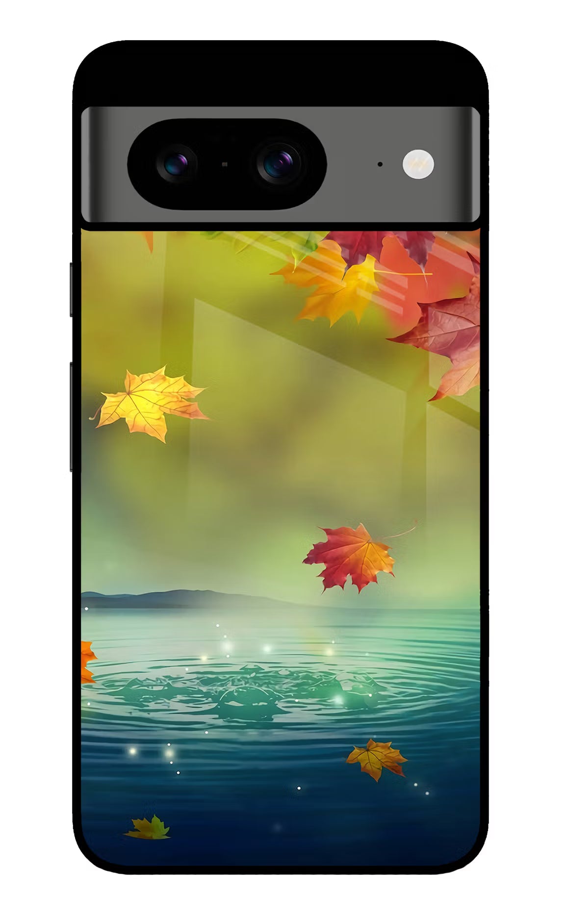 Flowers Google Pixel 8 Glass Case - Flowers Google Pixel 8 Glass Case Flowers Google Pixel 8 Glass Case