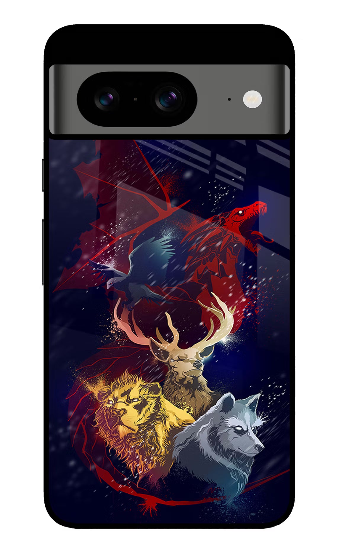 Game Of Thrones Google Pixel 8 Back Cover - Game Of Thrones Google Pixel 8 Glass Case Back Cover by Casekaro Game Of Thrones Google Pixel 8 Glass Case Back Cover by Casekaro