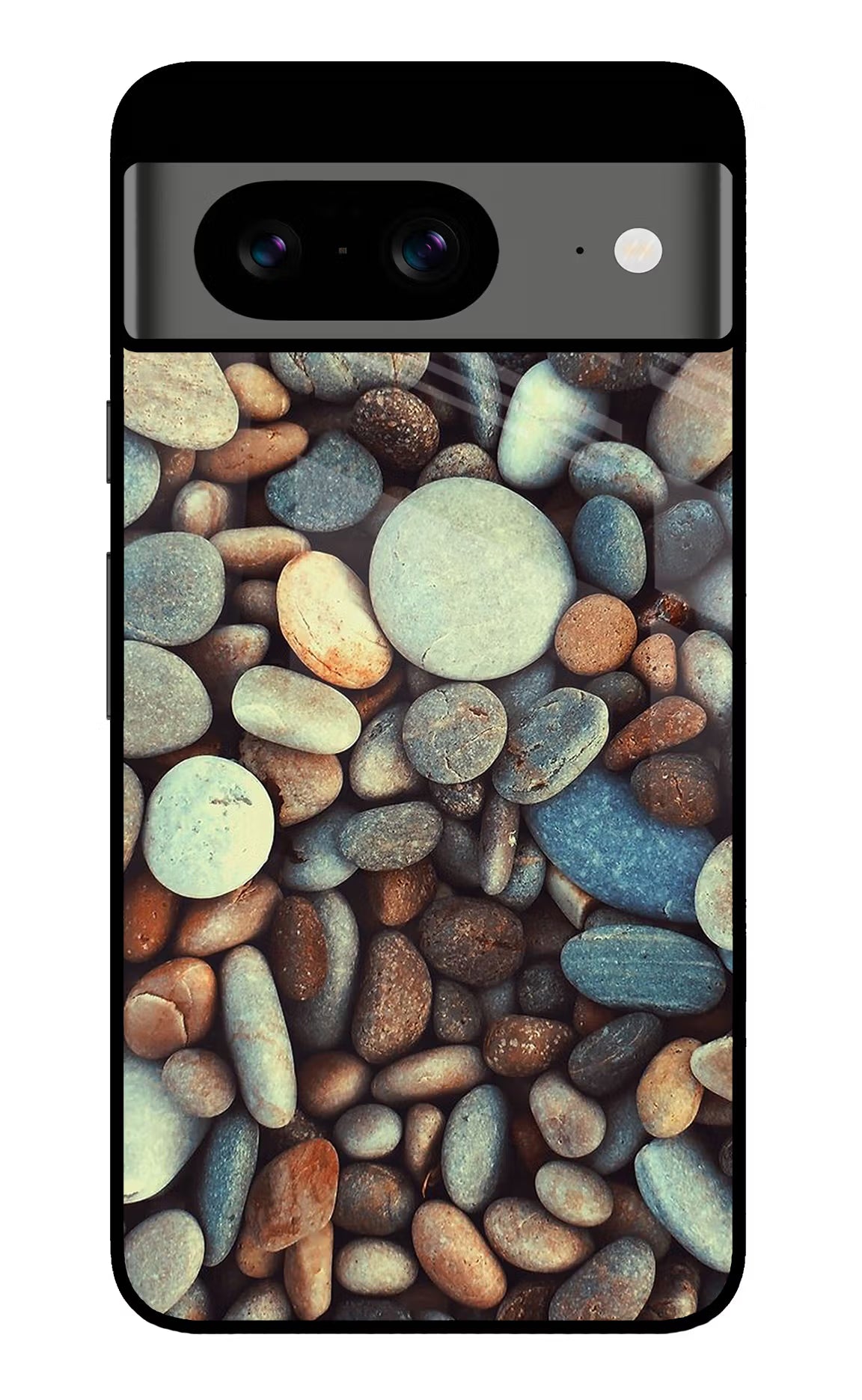 Pebble Google Pixel 8 Glass Case - Pebble Google Pixel 8 Glass Case Pebble Google Pixel 8 Glass Case