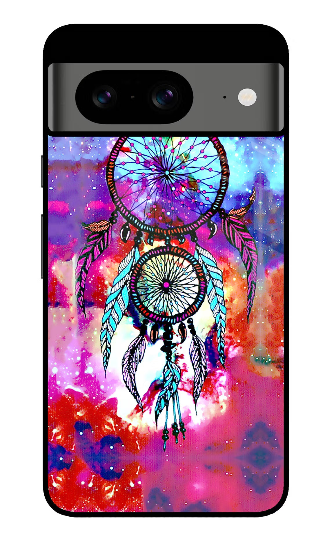 Dream Catcher Abstract Google Pixel 8 Glass Case - Dream Catcher Abstract Google Pixel 8 Glass Case Dream Catcher Abstract Google Pixel 8 Glass Case