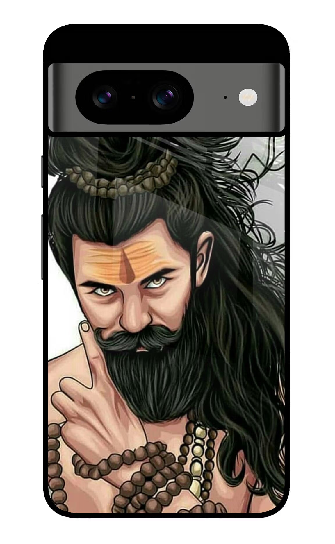 Mahadev Google Pixel 8 Back Cover - Mahadev Google Pixel 8 Glass Case Back Cover by Casekaro Mahadev Google Pixel 8 Glass Case Back Cover by Casekaro