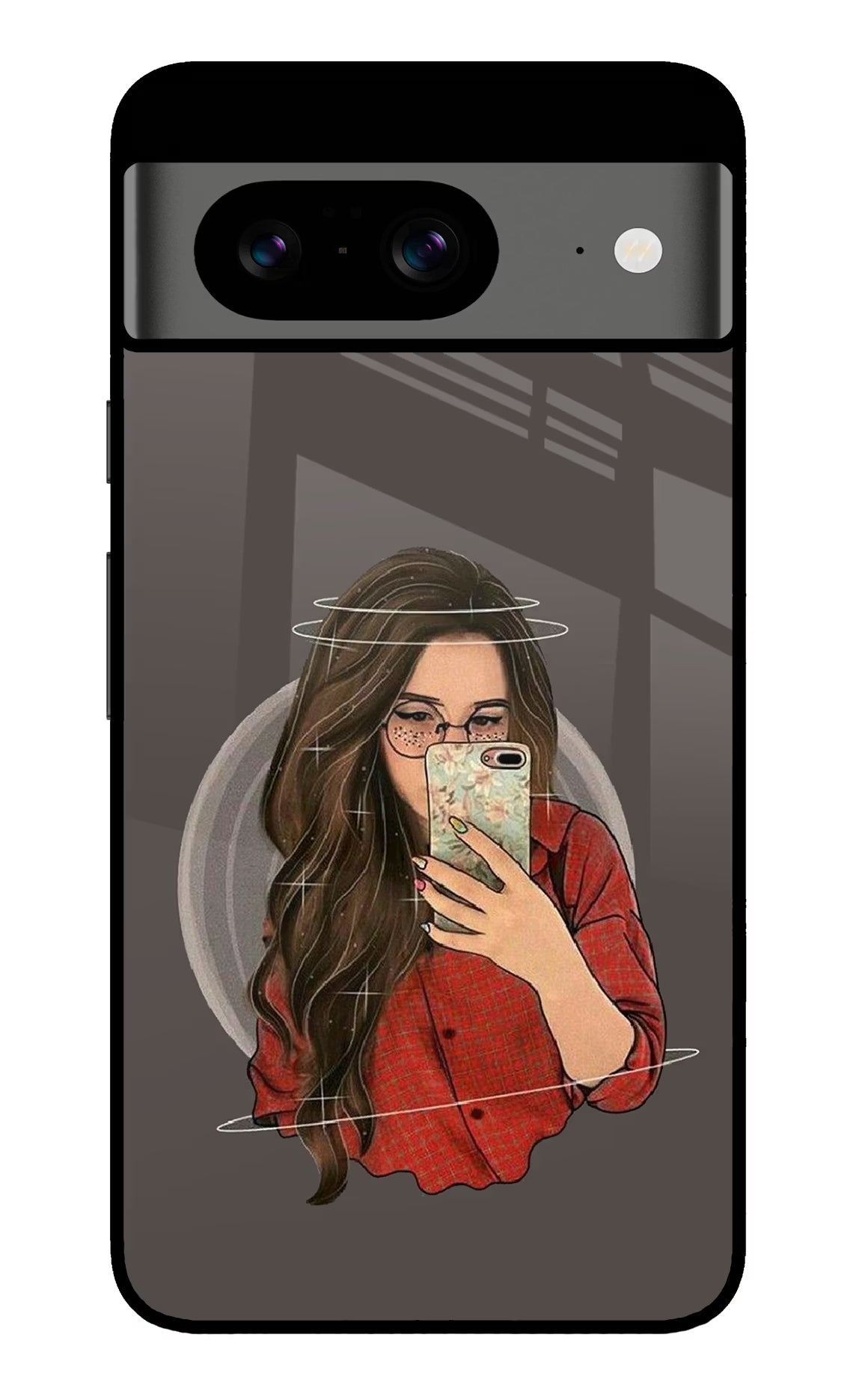 Selfie Queen Google Pixel 8 Glass Case - Selfie Queen Google Pixel 8 Glass Case Selfie Queen Google Pixel 8 Glass Case