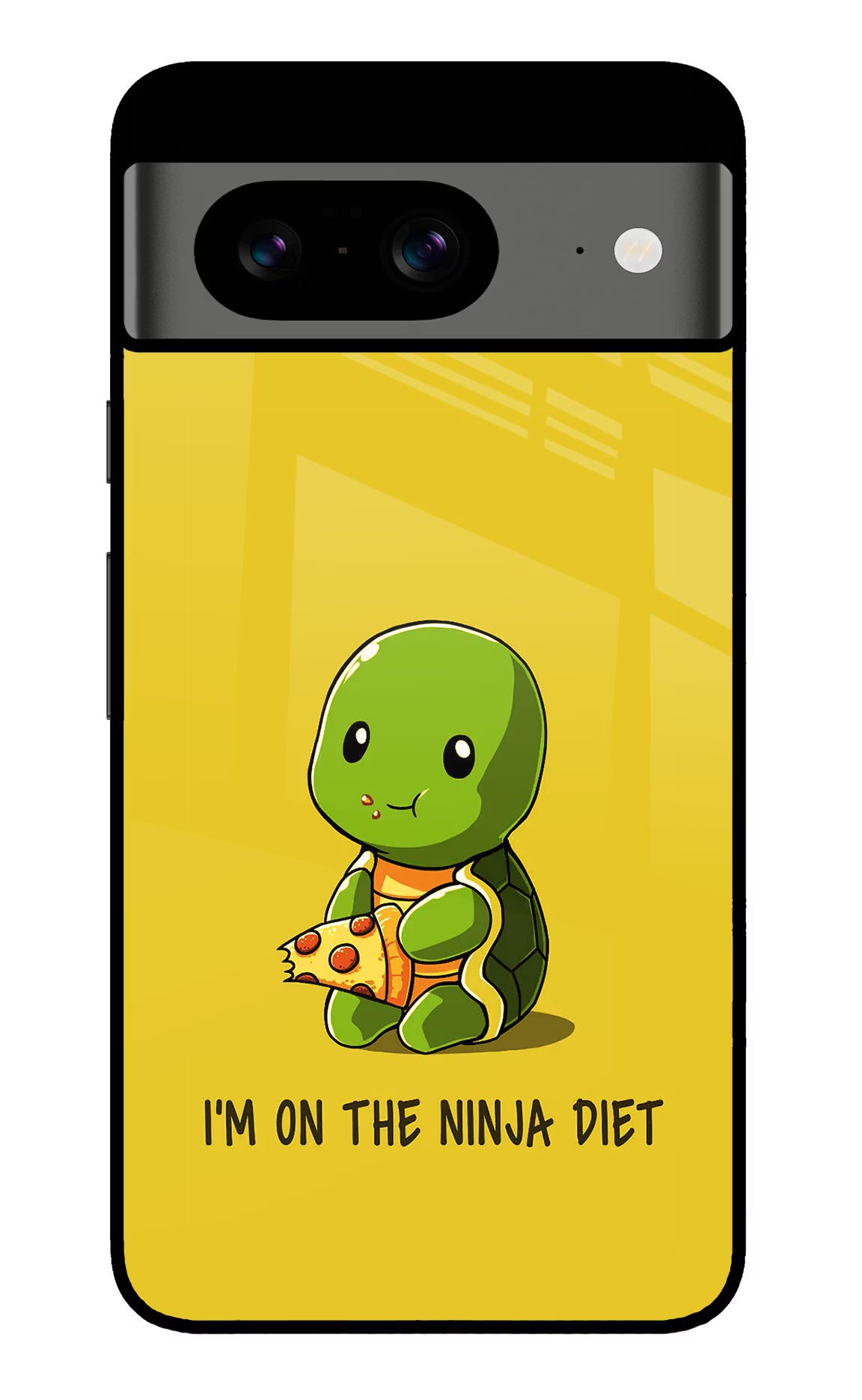 I'm on Ninja Diet Google Pixel 8 Glass Case - I'm on Ninja Diet Google Pixel 8 Glass Case I'm on Ninja Diet Google Pixel 8 Glass Case