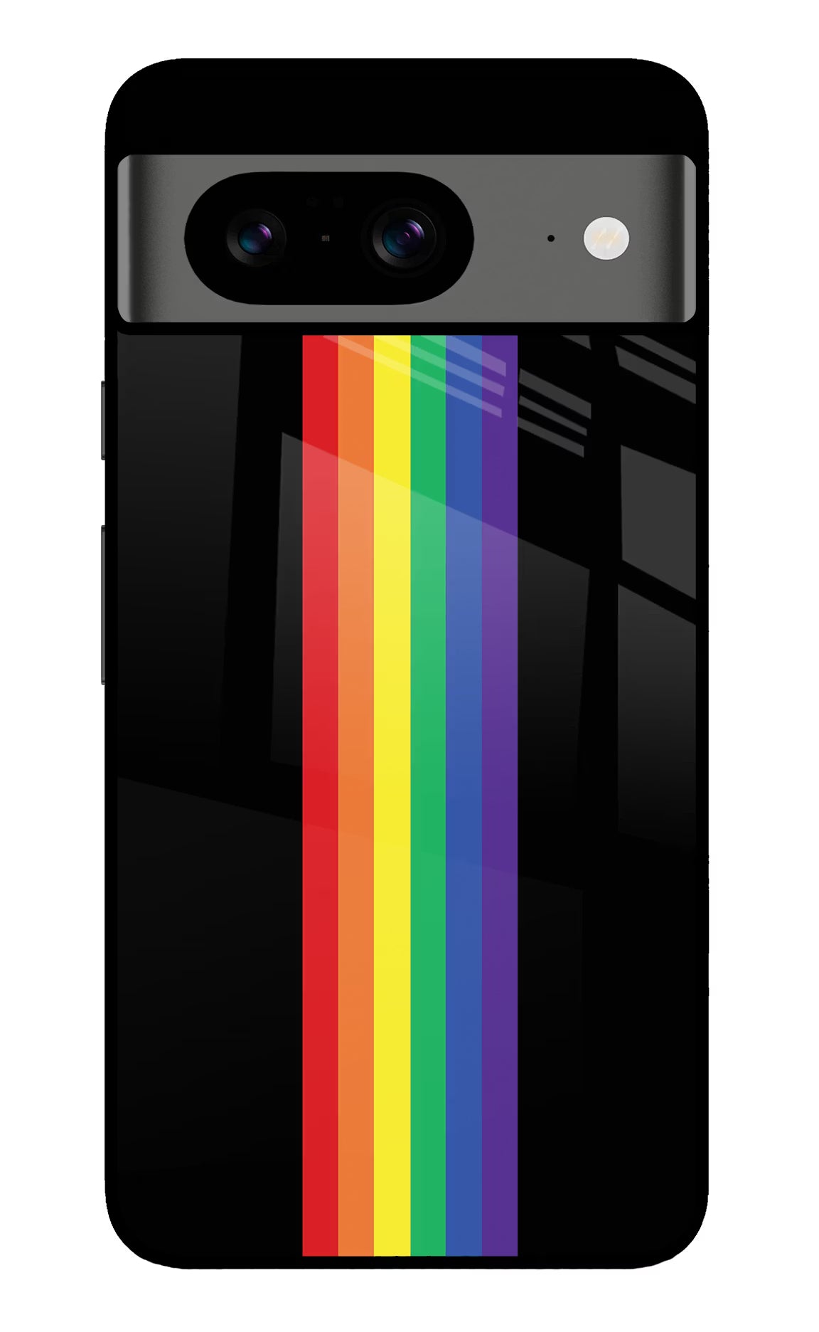 Pride Google Pixel 8 Back Cover - Pride Google Pixel 8 Glass Case Back Cover by Casekaro Pride Google Pixel 8 Glass Case Back Cover by Casekaro