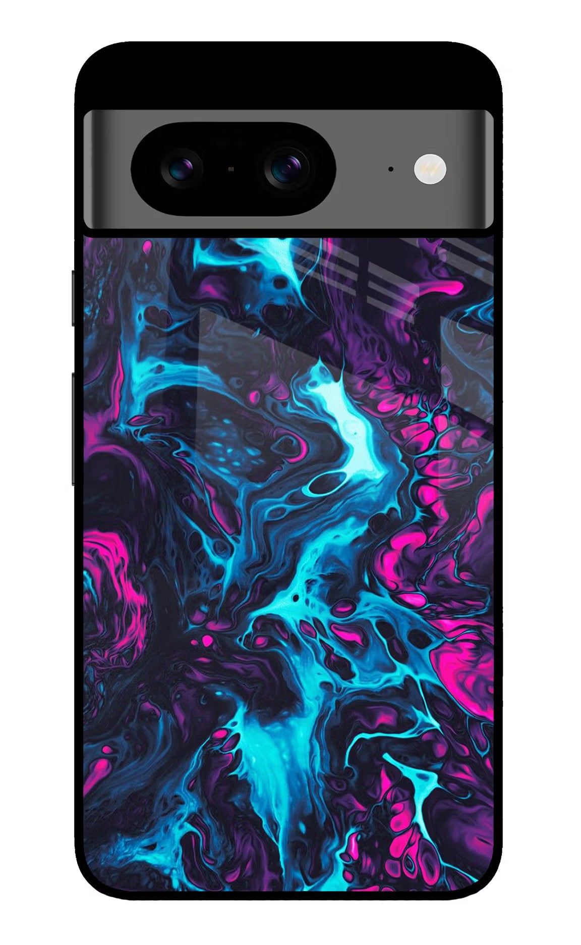 Abstract Google Pixel 8 Back Cover - Abstract Google Pixel 8 Glass Case Back Cover by Casekaro Abstract Google Pixel 8 Glass Case Back Cover by Casekaro
