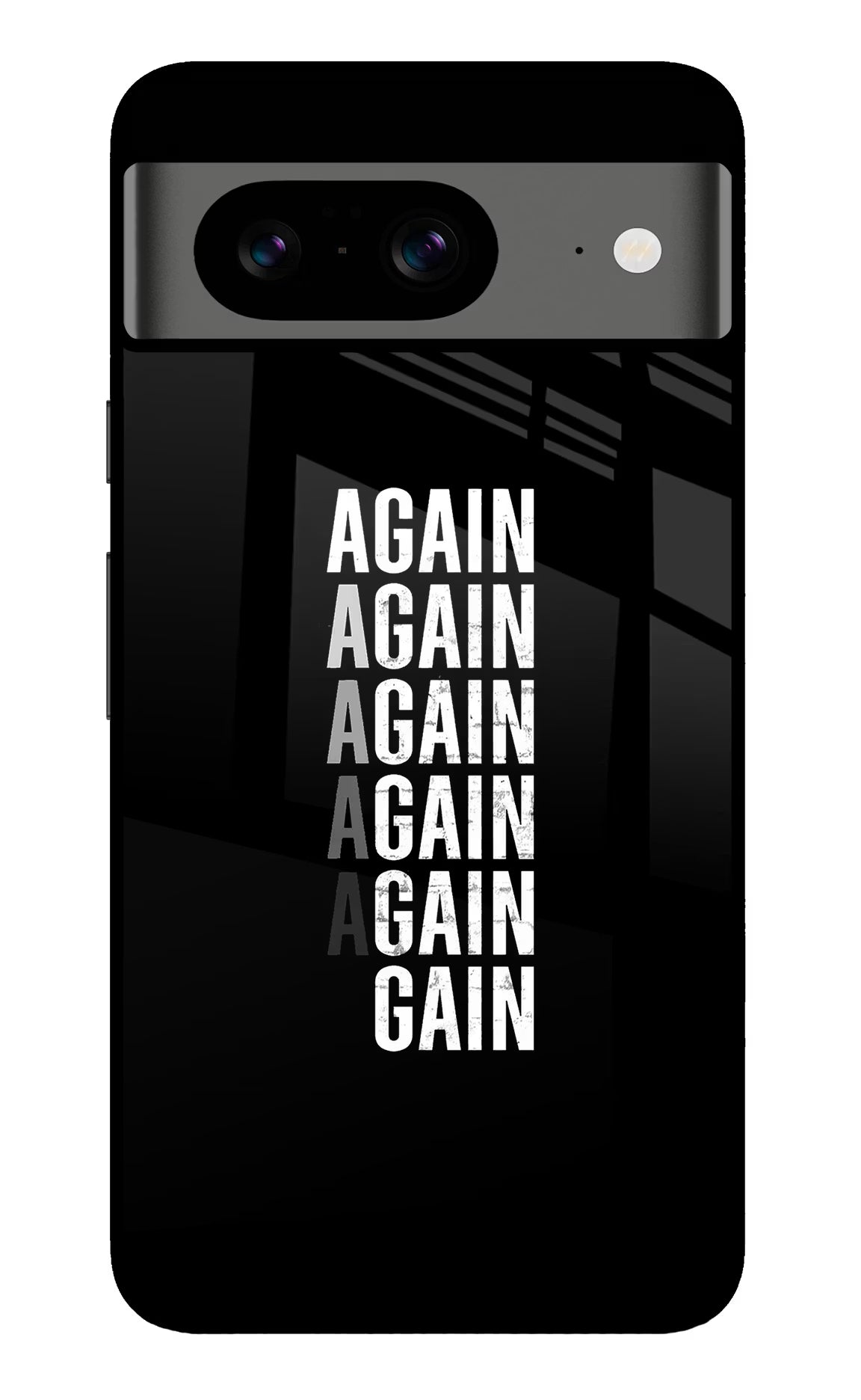 Again Again Gain Google Pixel 8 Glass Case - Again Again Gain Google Pixel 8 Glass Case Again Again Gain Google Pixel 8 Glass Case
