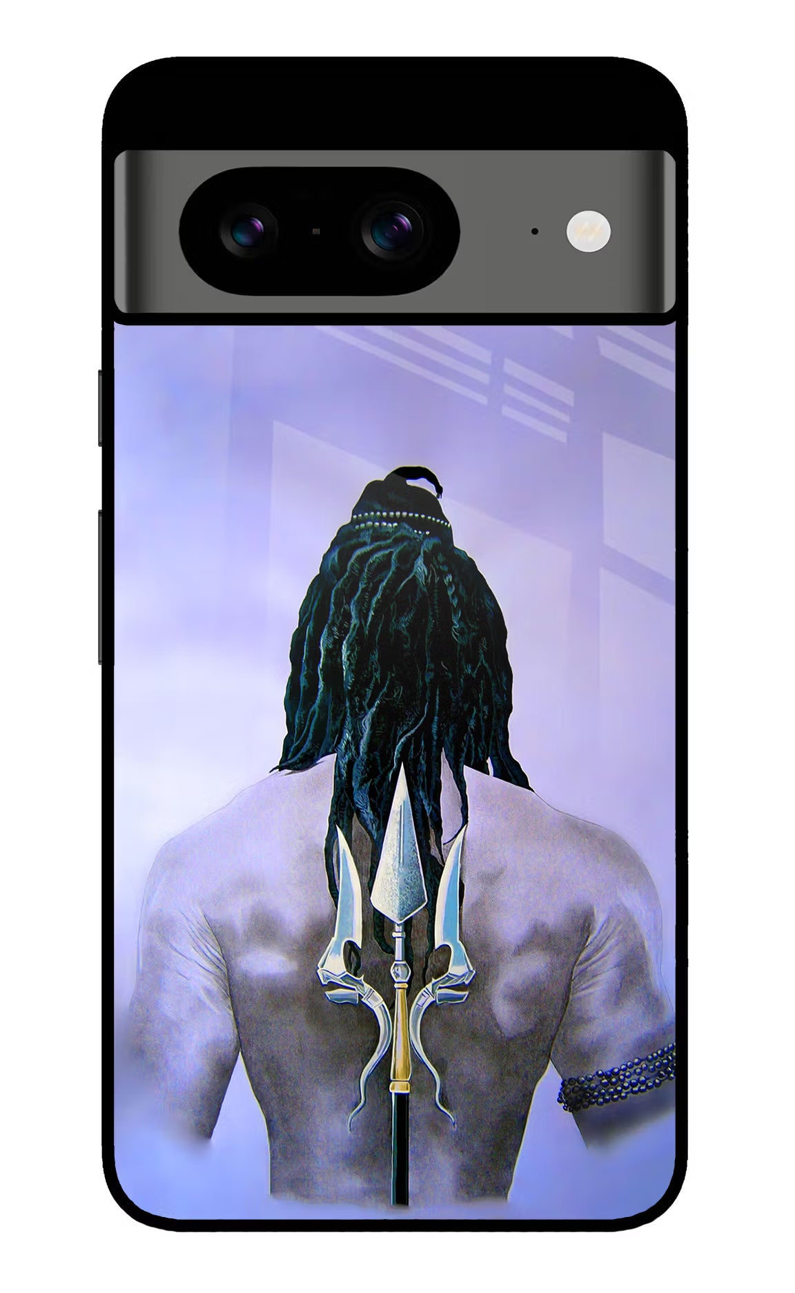Shiva Google Pixel 8 Back Cover - Shiva Google Pixel 8 Glass Case Back Cover by Casekaro Shiva Google Pixel 8 Glass Case Back Cover by Casekaro