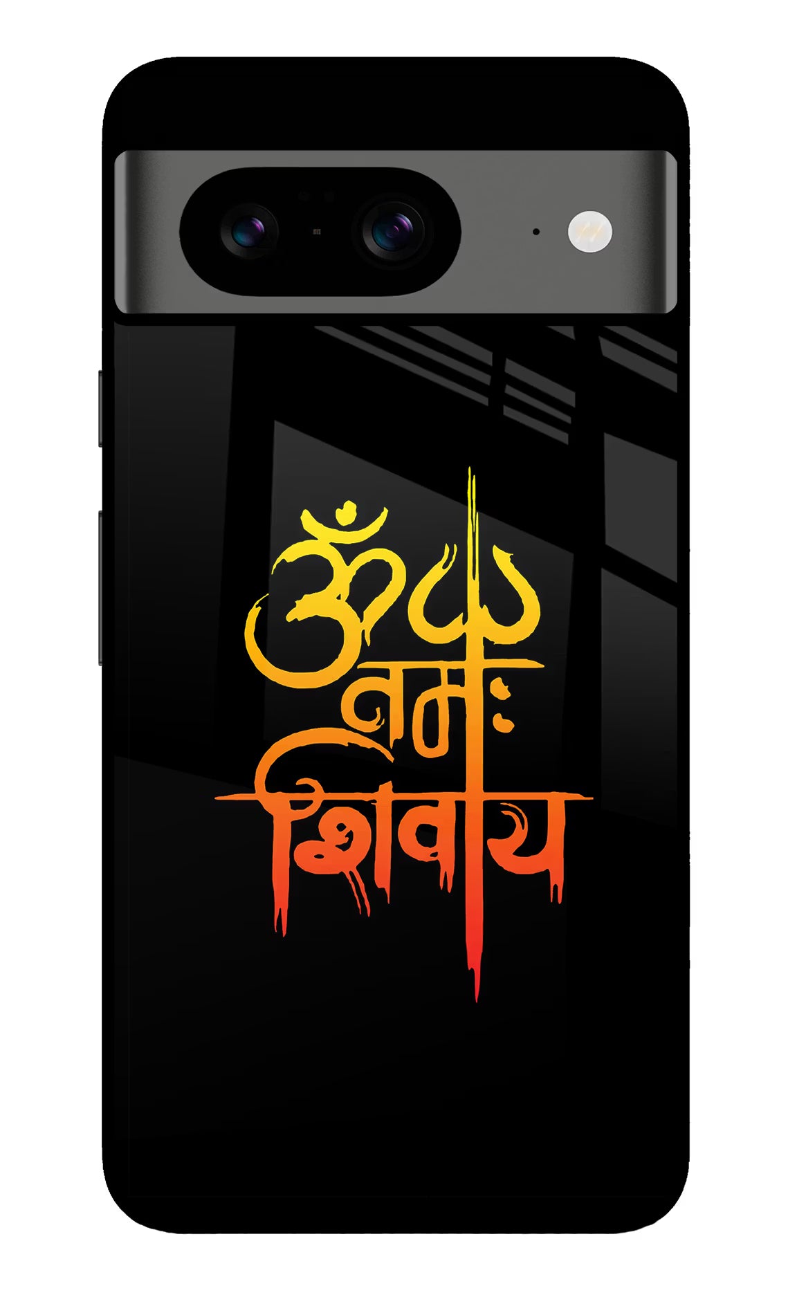 Om Namah Shivay Google Pixel 8 Back Cover - Om Namah Shivay Google Pixel 8 Glass Case Back Cover by Casekaro Om Namah Shivay Google Pixel 8 Glass Case Back Cover by Casekaro