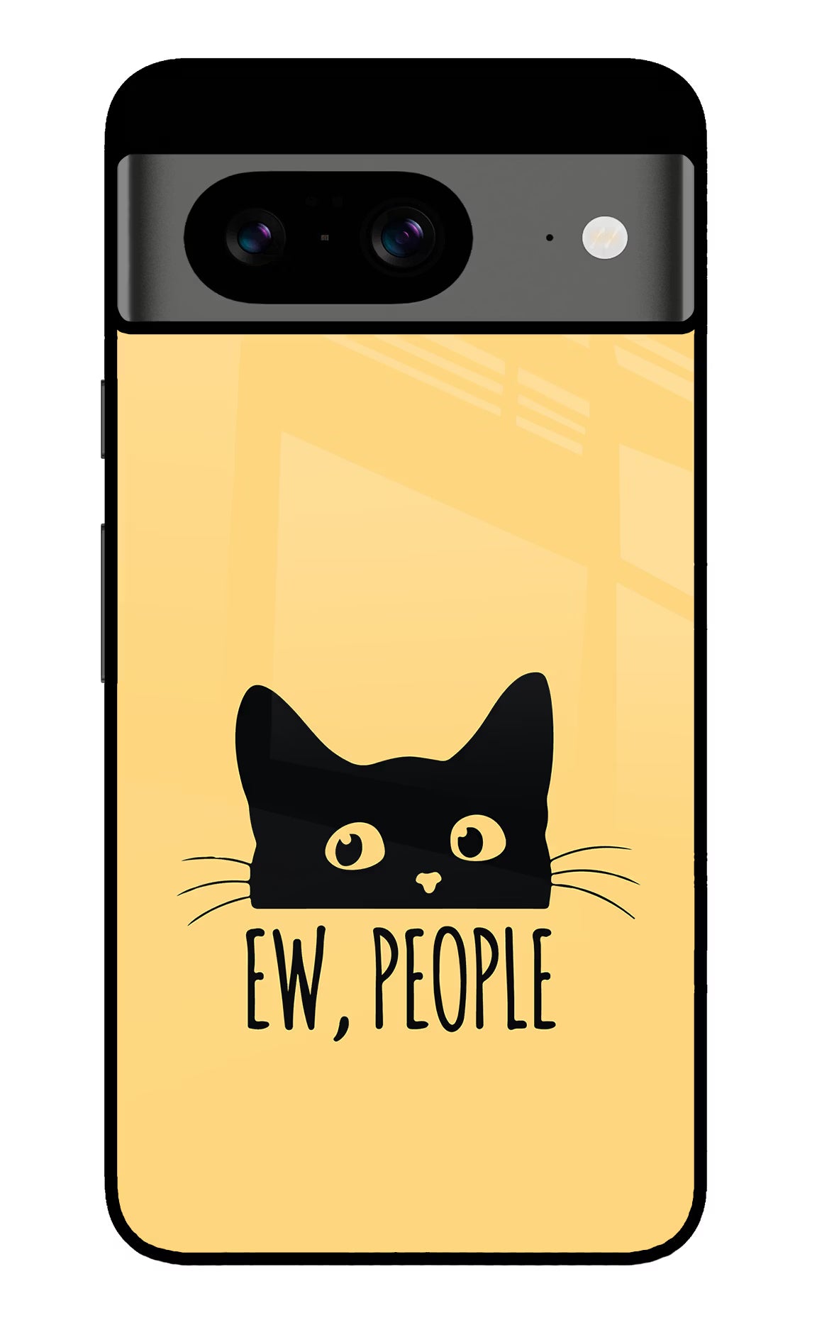 Ew People Catitude Google Pixel 8 Glass Case - Ew People Catitude Google Pixel 8 Glass Case Ew People Catitude Google Pixel 8 Glass Case