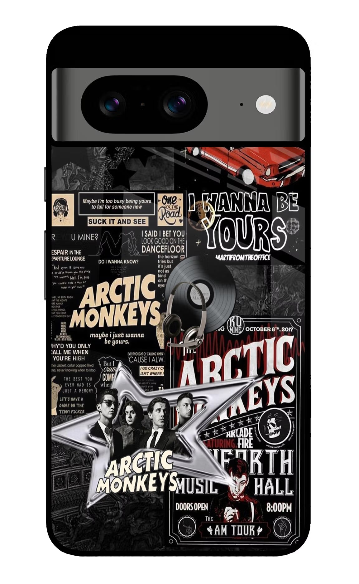 Arctic Monkeys Google Pixel 8 Glass Case - Arctic Monkeys Google Pixel 8 Glass Case Arctic Monkeys Google Pixel 8 Glass Case