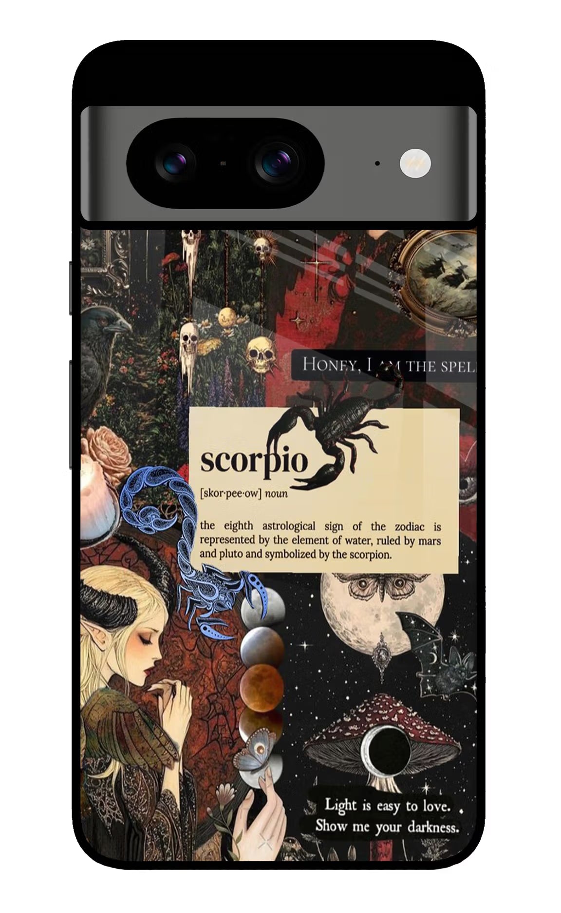 Scorpio Zodiac Google Pixel 8 Glass Case - Scorpio Zodiac Google Pixel 8 Glass Case Scorpio Zodiac Google Pixel 8 Glass Case