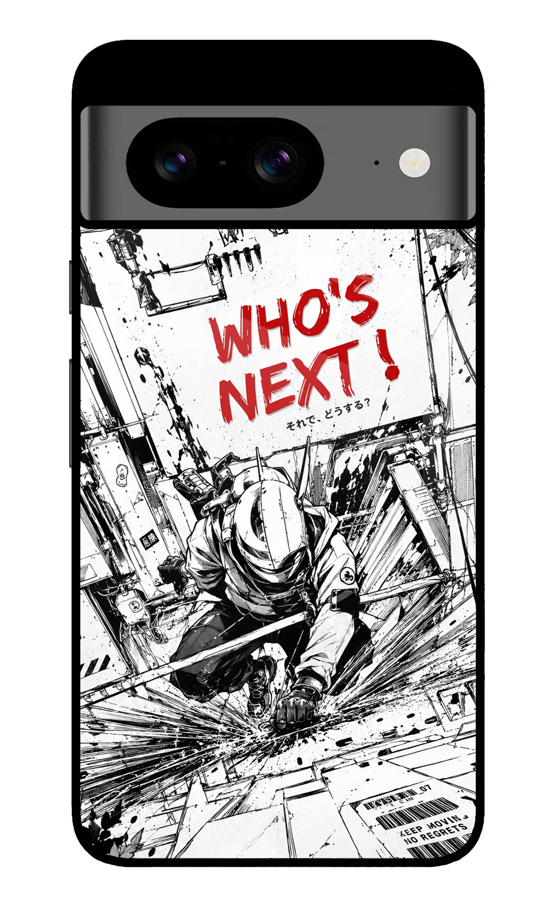 Who's Next Google Pixel 8 Glass Case - Who's Next Google Pixel 8 Glass Case Who's Next Google Pixel 8 Glass Case
