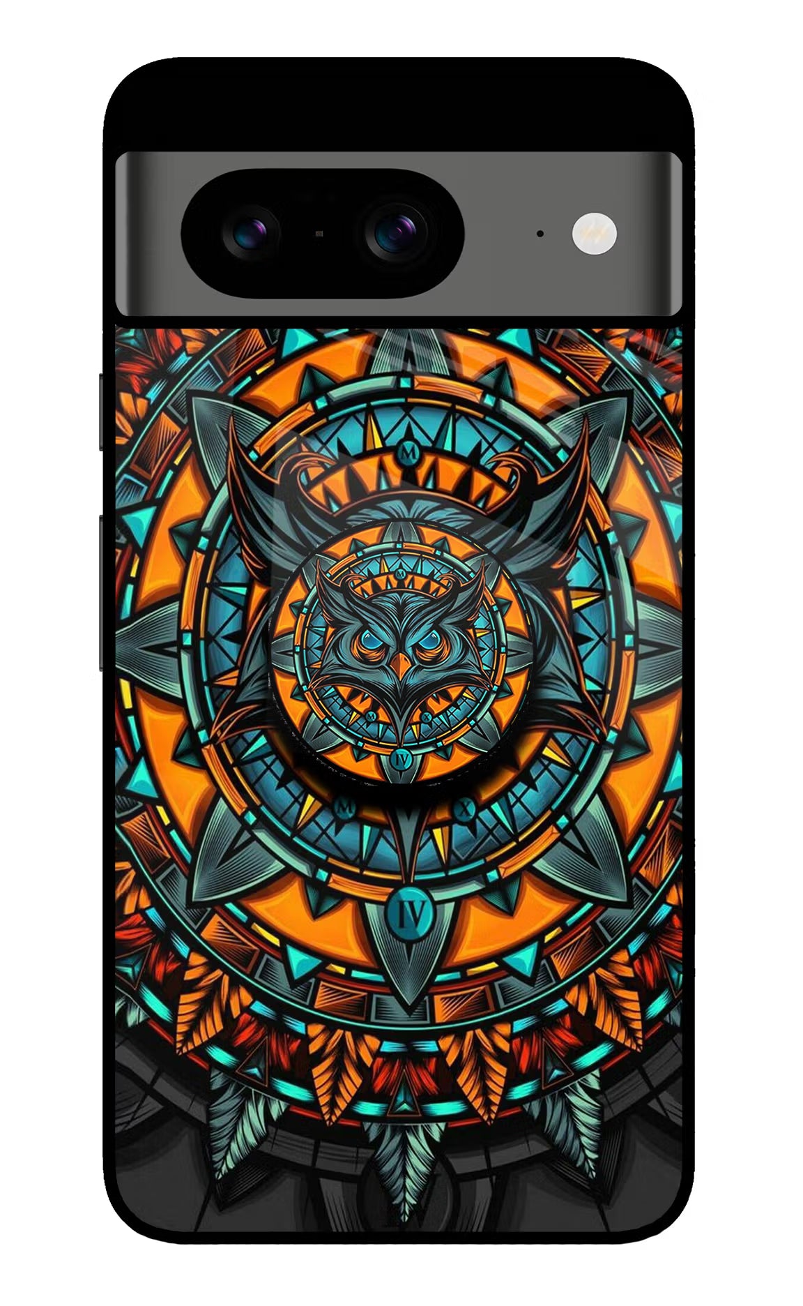 Angry Owl Google Pixel 8 Pop Case - Angry Owl Google Pixel 8 Pop Case by Casekaro Angry Owl Google Pixel 8 Pop Case by Casekaro