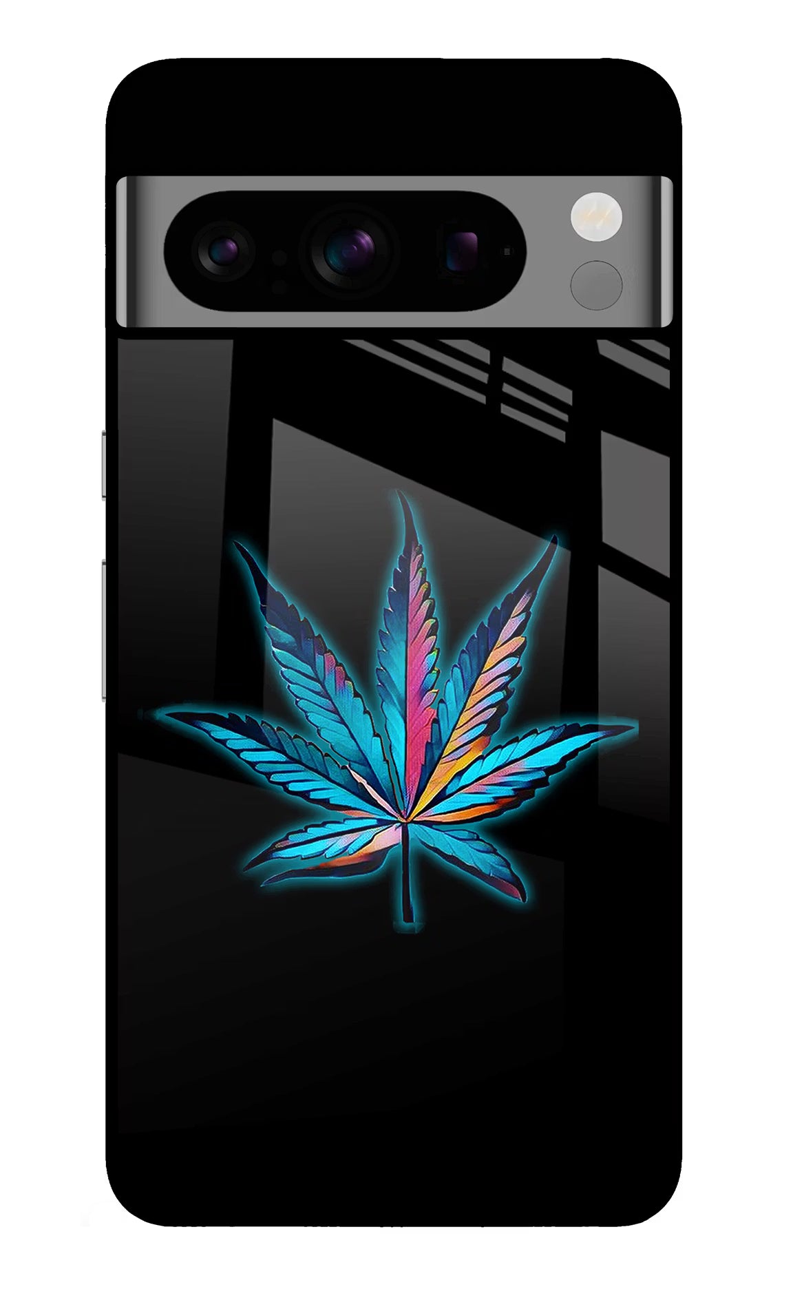 Weed Google Pixel 8 Pro Back Cover - Weed Google Pixel 8 Pro Glass Case Back Cover by Casekaro Weed Google Pixel 8 Pro Glass Case Back Cover by Casekaro