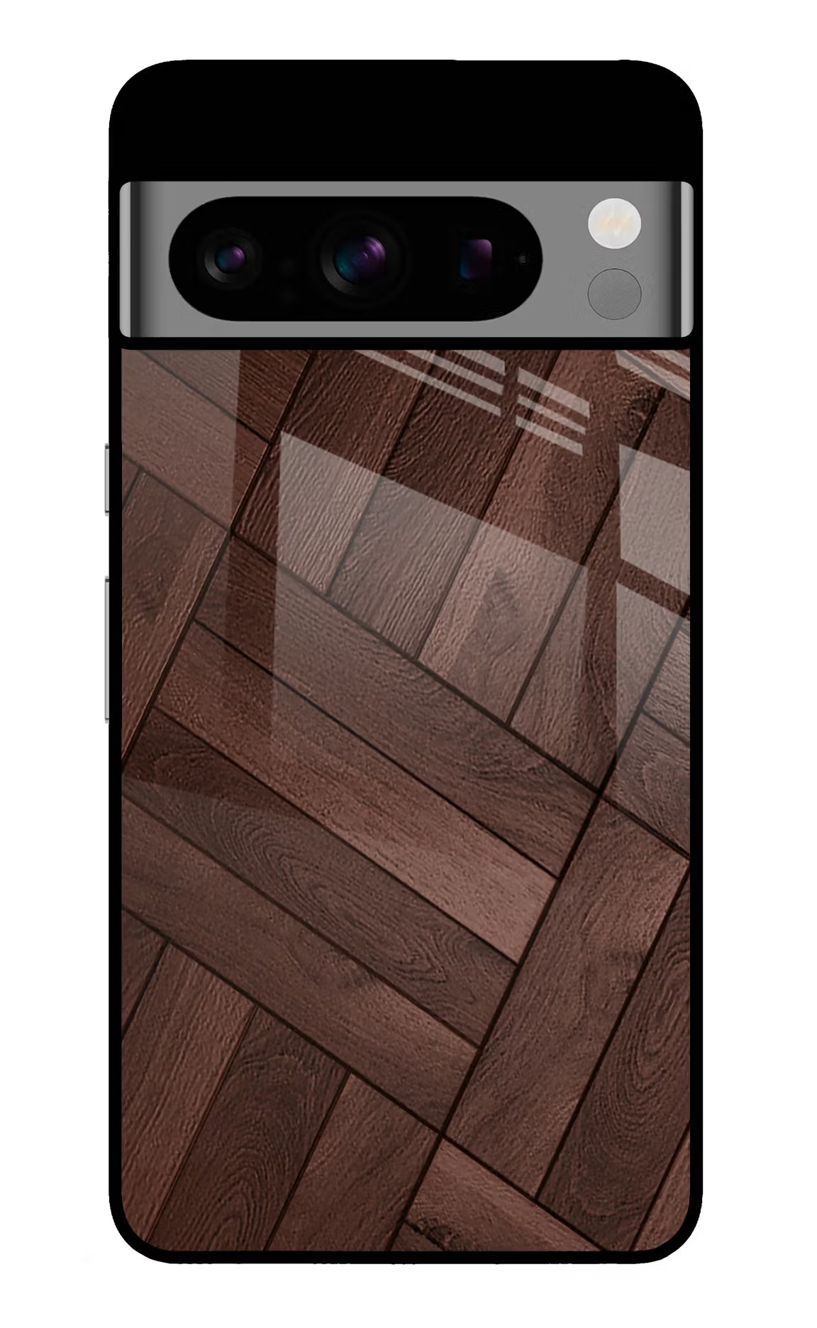 Wooden Texture Design Google Pixel 8 Pro Glass Case - Wooden Texture Design Google Pixel 8 Pro Glass Case Wooden Texture Design Google Pixel 8 Pro Glass Case
