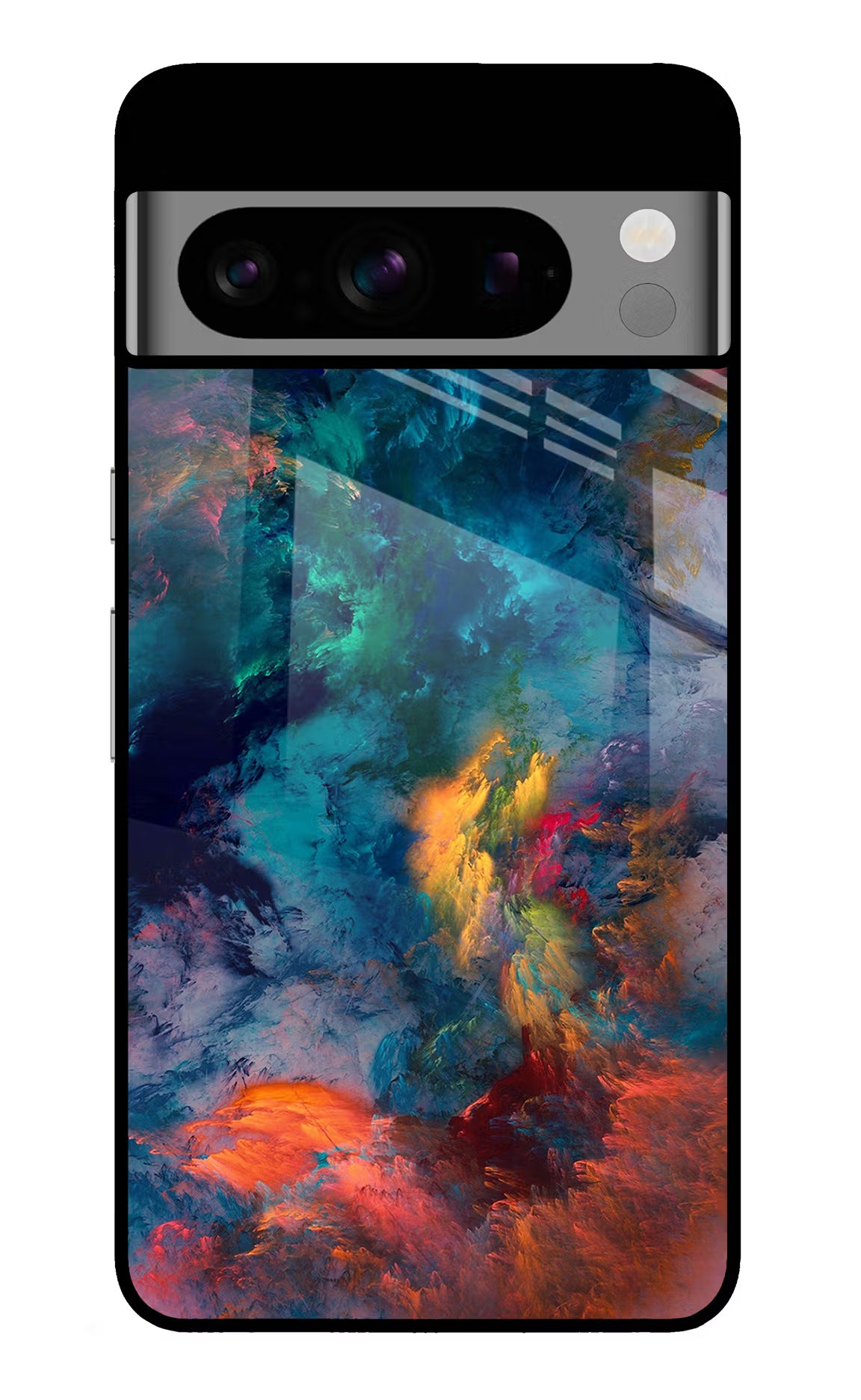 Artwork Paint Google Pixel 8 Pro Back Cover - Artwork Paint Google Pixel 8 Pro Glass Case Back Cover by Casekaro Artwork Paint Google Pixel 8 Pro Glass Case Back Cover by Casekaro