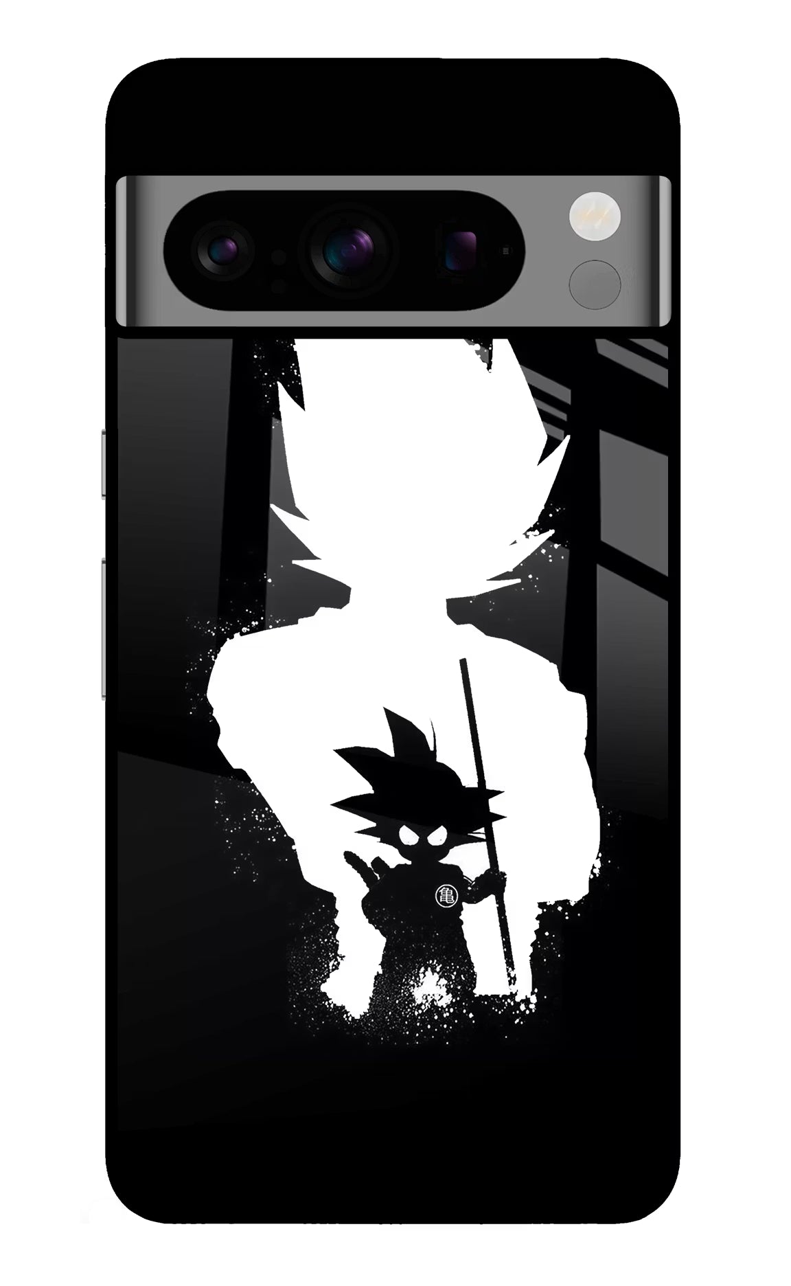 Goku Shadow Google Pixel 8 Pro Glass Case - Goku Shadow Google Pixel 8 Pro Glass Case Goku Shadow Google Pixel 8 Pro Glass Case