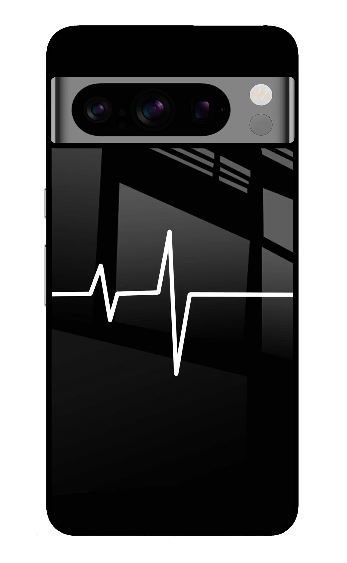 Heart Beats Google Pixel 8 Pro Glass Case - Heart Beats Google Pixel 8 Pro Glass Case Heart Beats Google Pixel 8 Pro Glass Case