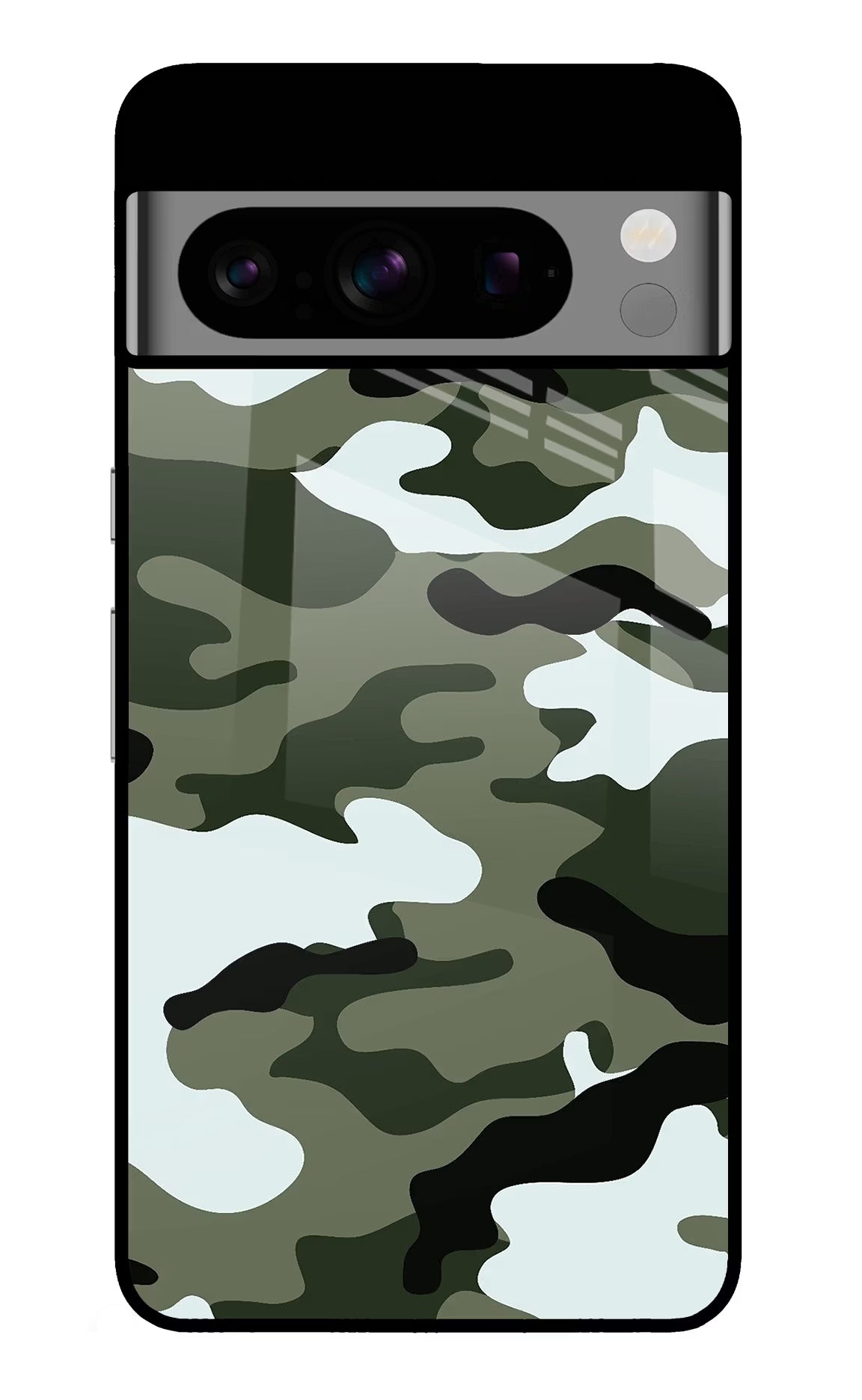 Camouflage Google Pixel 8 Pro Glass Case - Camouflage Google Pixel 8 Pro Glass Case Camouflage Google Pixel 8 Pro Glass Case