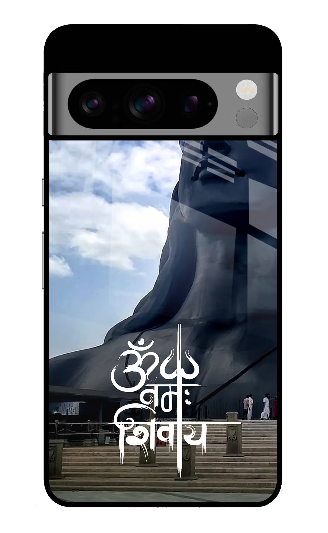 Om Namah Shivay Google Pixel 8 Pro Glass Case - Om Namah Shivay Google Pixel 8 Pro Glass Case Om Namah Shivay Google Pixel 8 Pro Glass Case