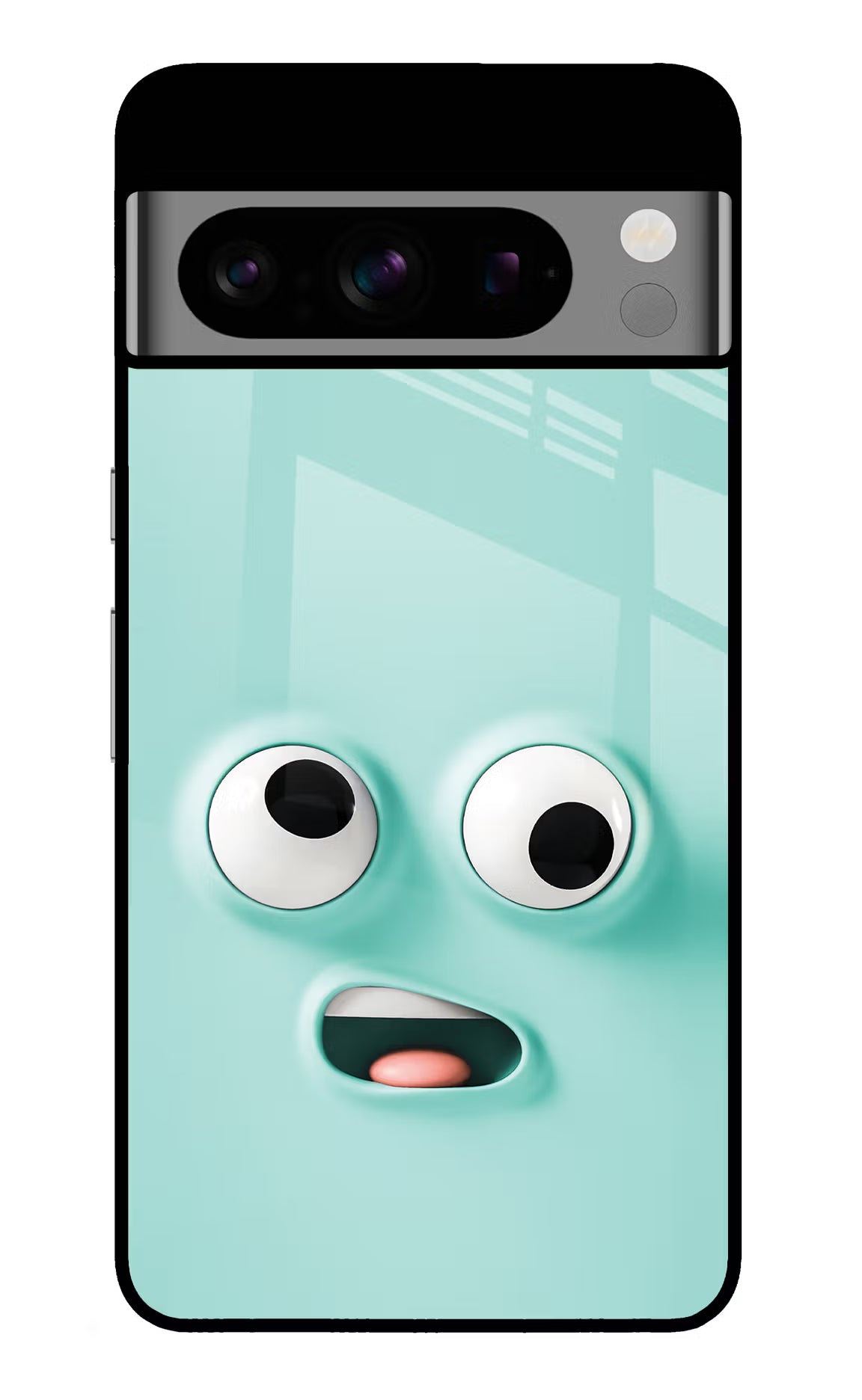 Funny Cartoon Google Pixel 8 Pro Glass Case - Funny Cartoon Google Pixel 8 Pro Glass Case Funny Cartoon Google Pixel 8 Pro Glass Case