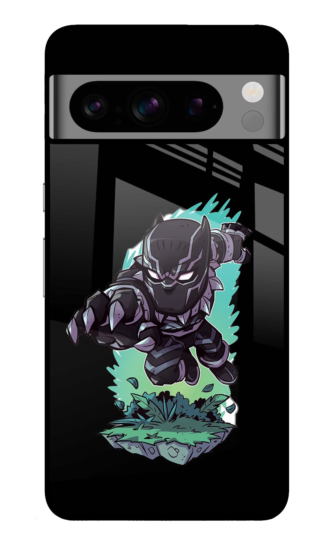 Black Panther Google Pixel 8 Pro Glass Case - Black Panther Google Pixel 8 Pro Glass Case Black Panther Google Pixel 8 Pro Glass Case