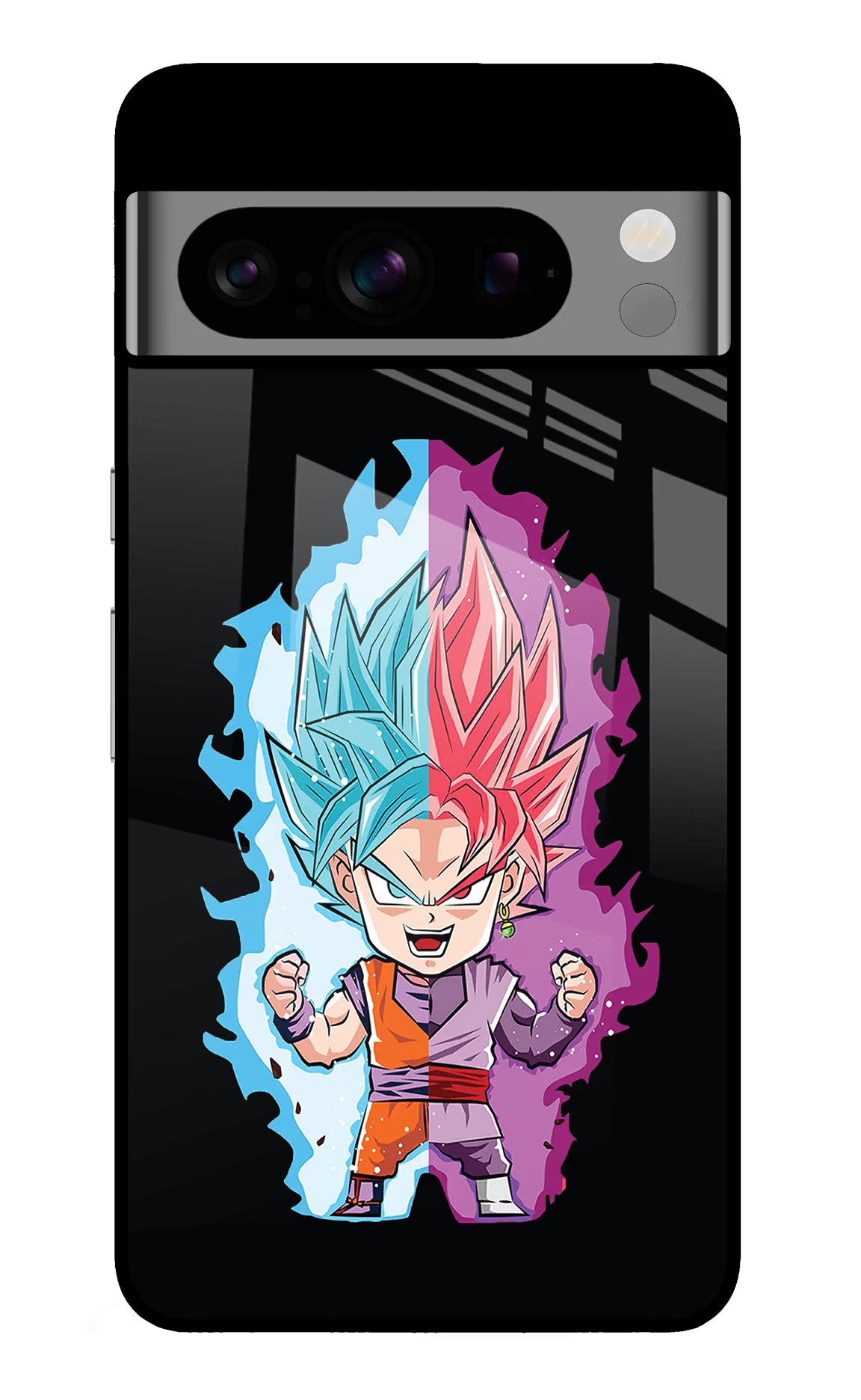 Chota Goku Google Pixel 8 Pro Glass Case - Chota Goku Google Pixel 8 Pro Glass Case Chota Goku Google Pixel 8 Pro Glass Case