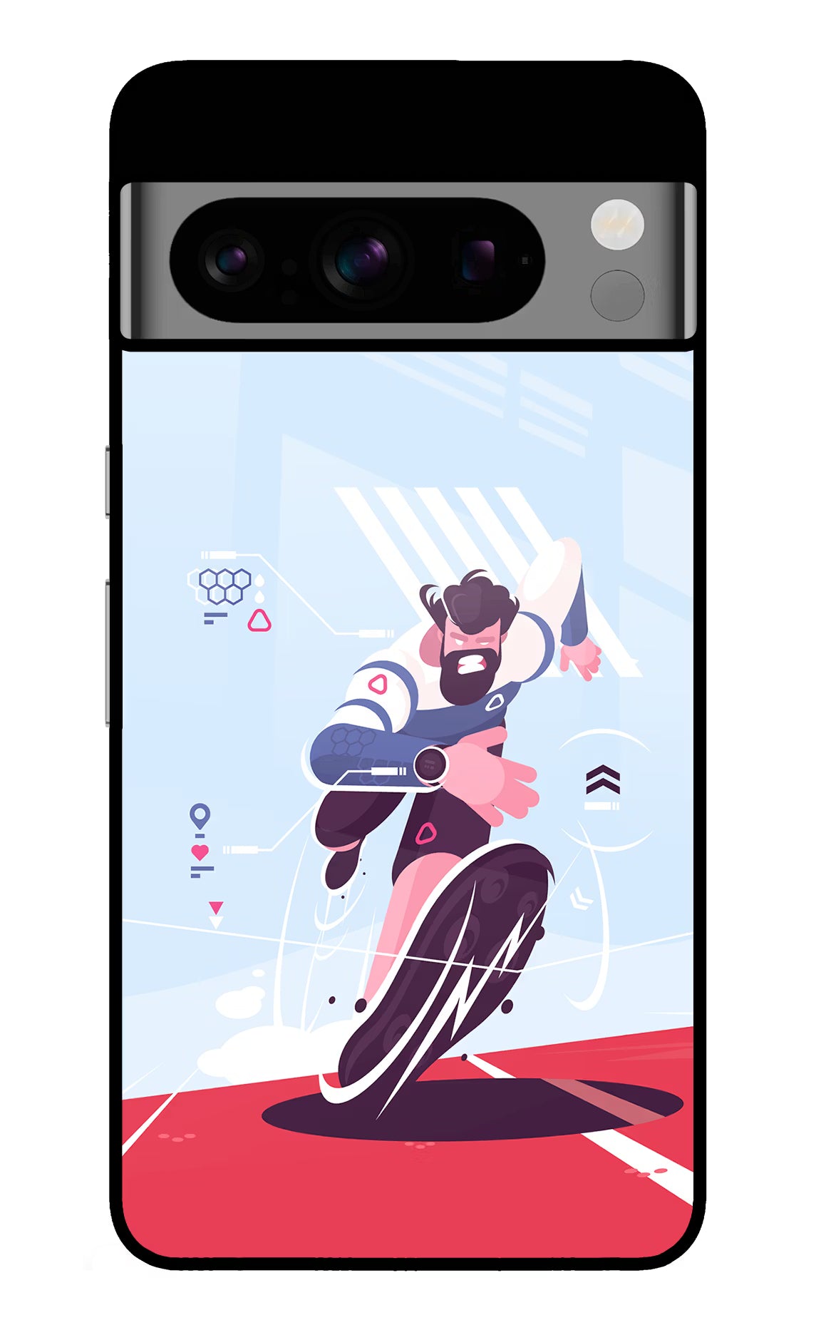 Run Pro Google Pixel 8 Pro Glass Case - Run Pro Google Pixel 8 Pro Glass Case Run Pro Google Pixel 8 Pro Glass Case