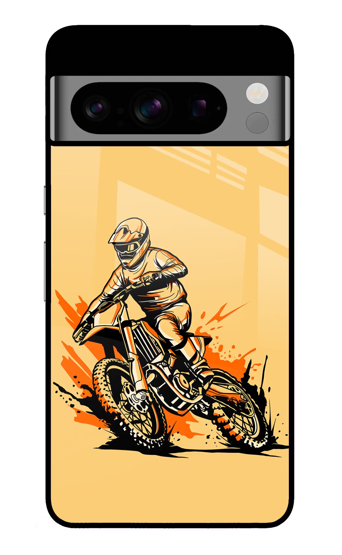 Off-Road Fury Google Pixel 8 Pro Back Cover - Off-Road Fury Google Pixel 8 Pro Glass Case Back Cover by Casekaro Off-Road Fury Google Pixel 8 Pro Glass Case Back Cover by Casekaro