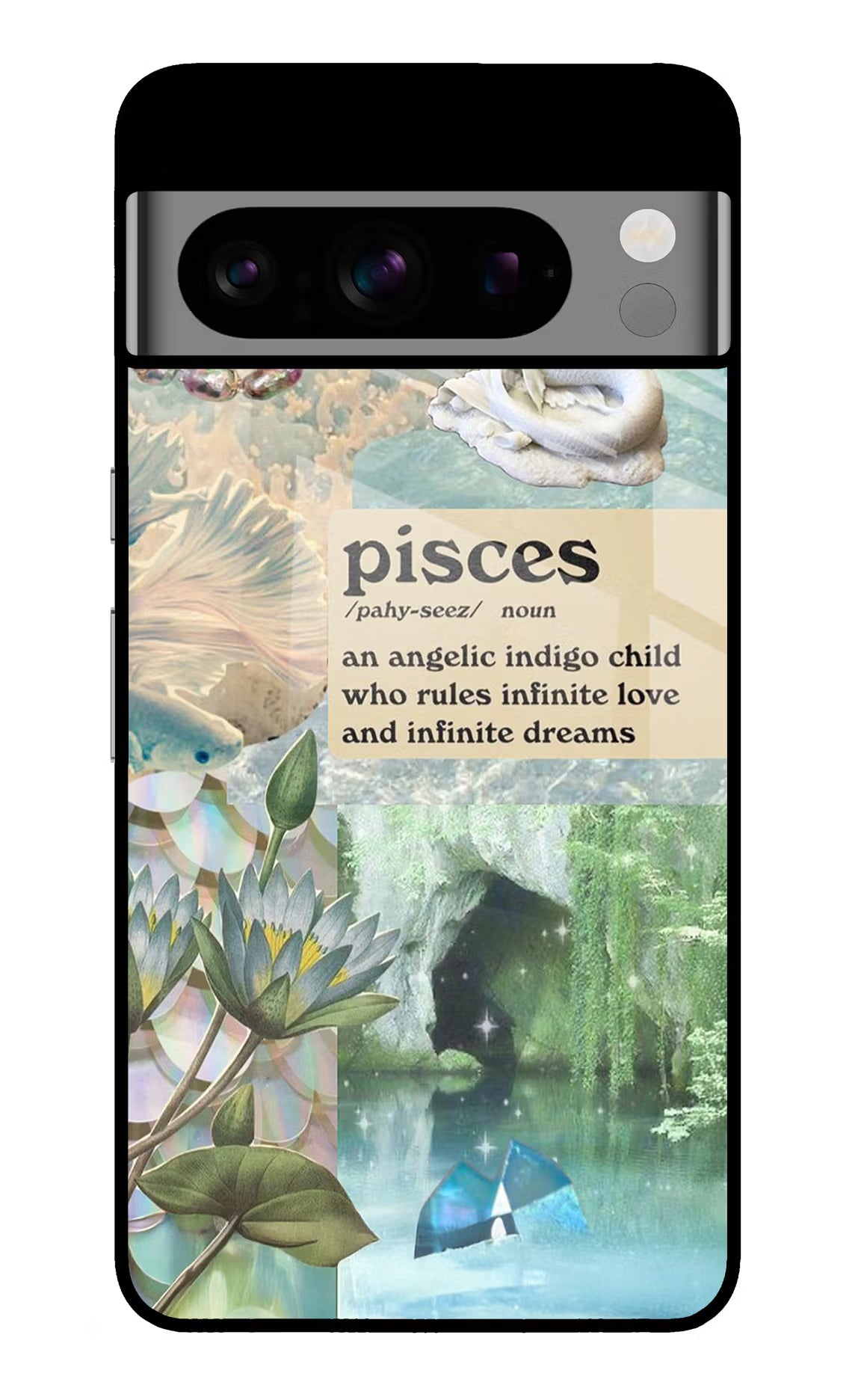 Pisces Zodiac Google Pixel 8 Pro Glass Case - Pisces Zodiac Google Pixel 8 Pro Glass Case Pisces Zodiac Google Pixel 8 Pro Glass Case