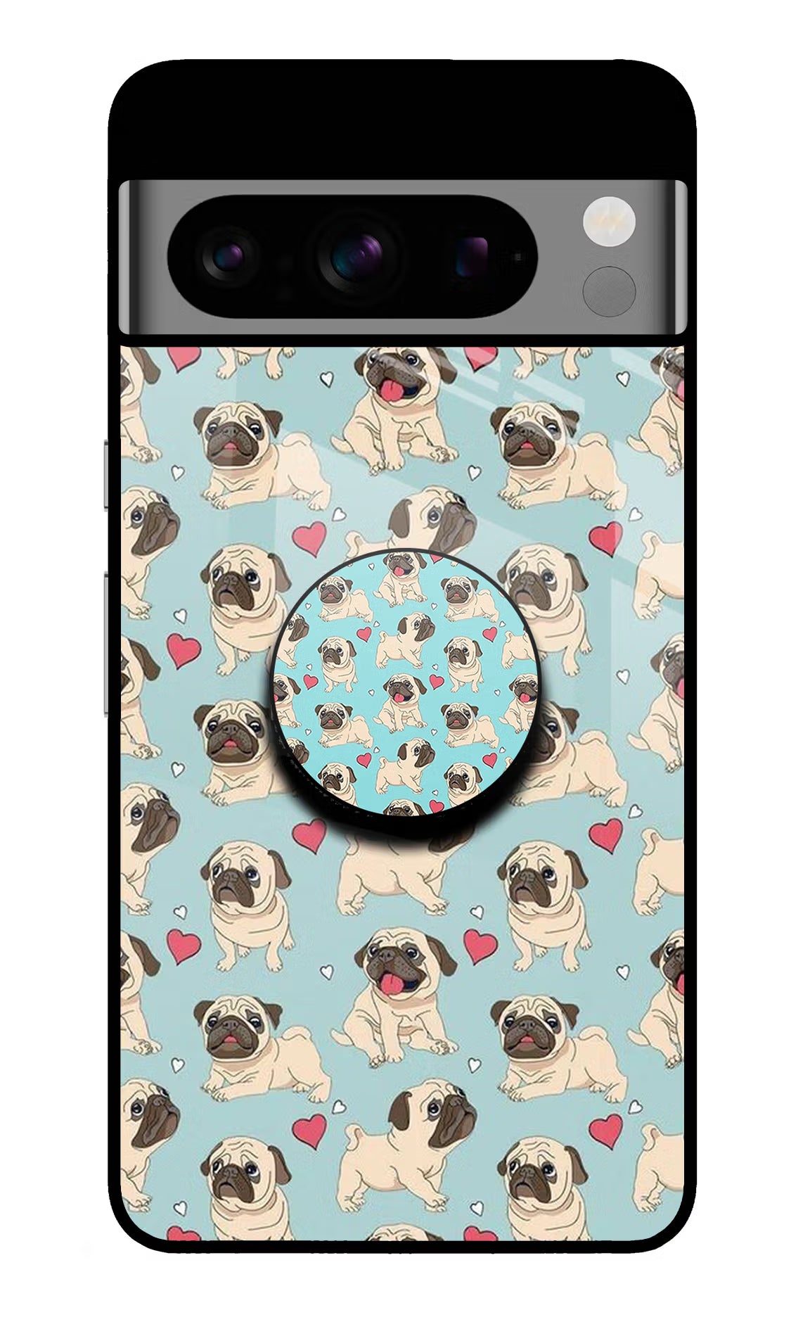 Pug Dog Google Pixel 8 Pro Pop Case - Pug Dog Google Pixel 8 Pro Pop Case by Casekaro Pug Dog Google Pixel 8 Pro Pop Case by Casekaro