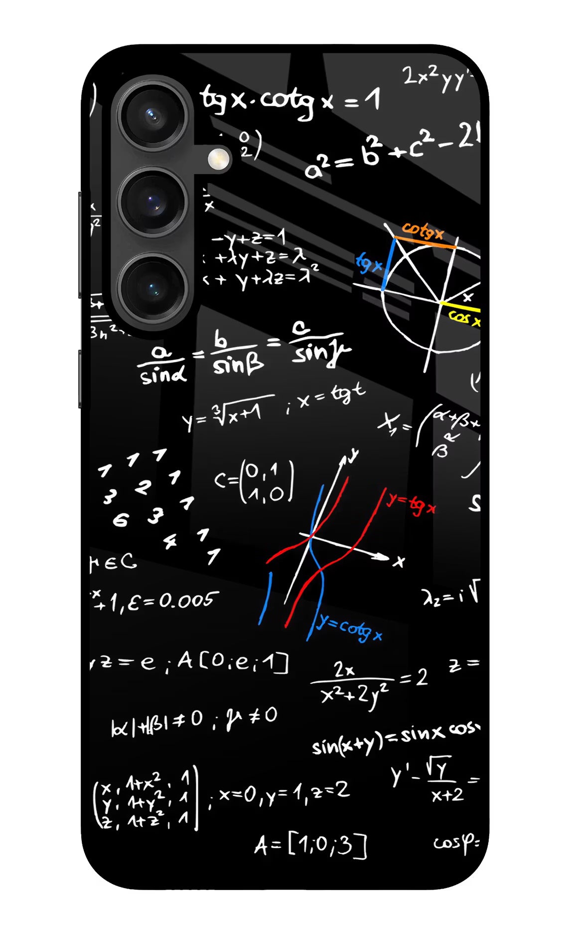 Mathematics Formula Samsung S23 FE 5G Glass Case - Mathematics Formula Samsung S23 FE 5G Glass Case Mathematics Formula Samsung S23 FE 5G Glass Case