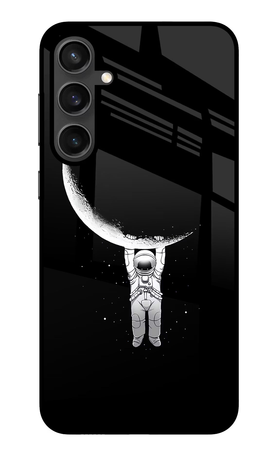 Moon Space Samsung S23 FE 5G Glass Case - Moon Space Samsung S23 FE 5G Glass Case Moon Space Samsung S23 FE 5G Glass Case