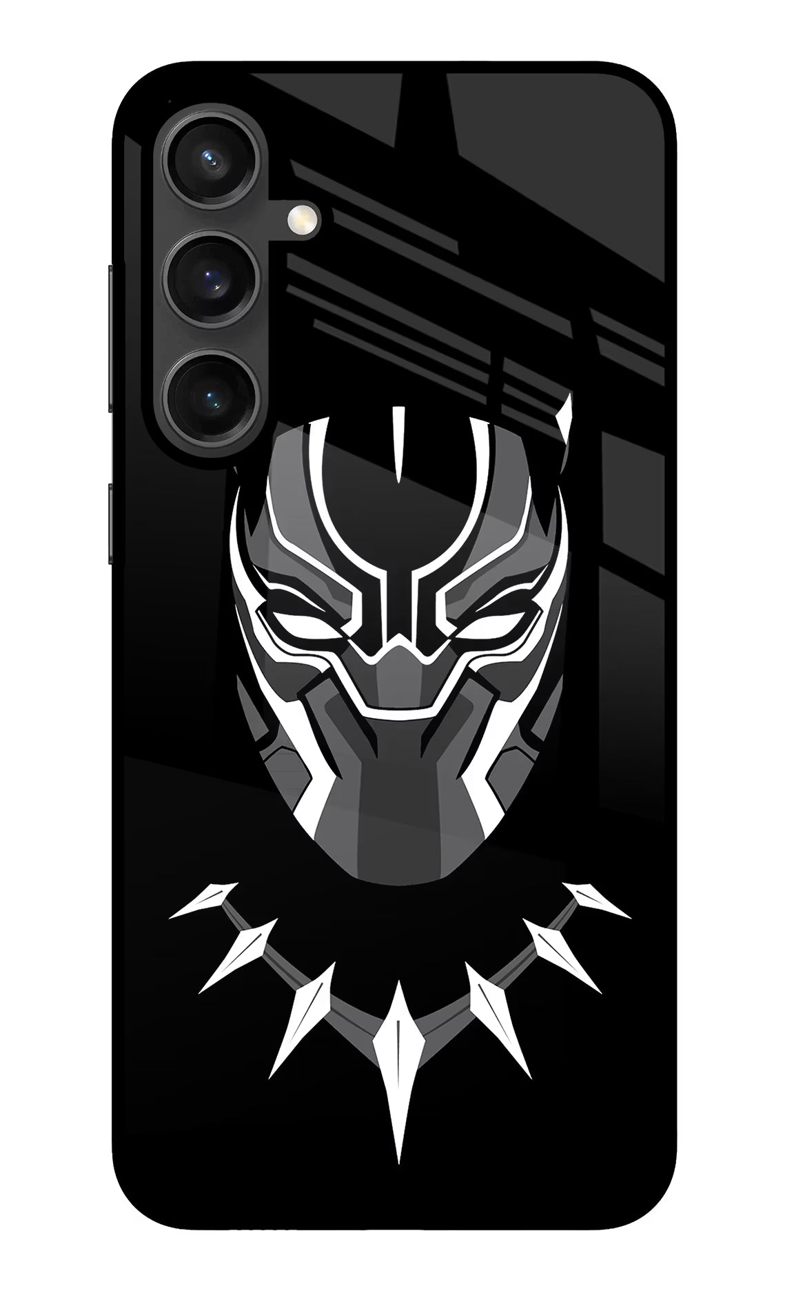 Black Panther Samsung S23 FE 5G Glass Case - Black Panther Samsung S23 FE 5G Glass Case Black Panther Samsung S23 FE 5G Glass Case