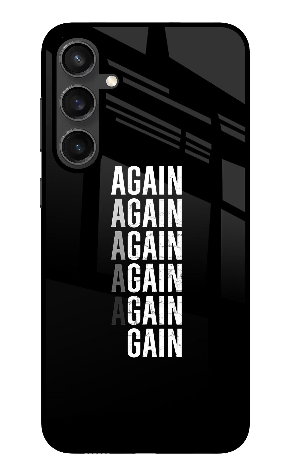 Again Again Gain Samsung S23 FE 5G Glass Case - Again Again Gain Samsung S23 FE 5G Glass Case Again Again Gain Samsung S23 FE 5G Glass Case
