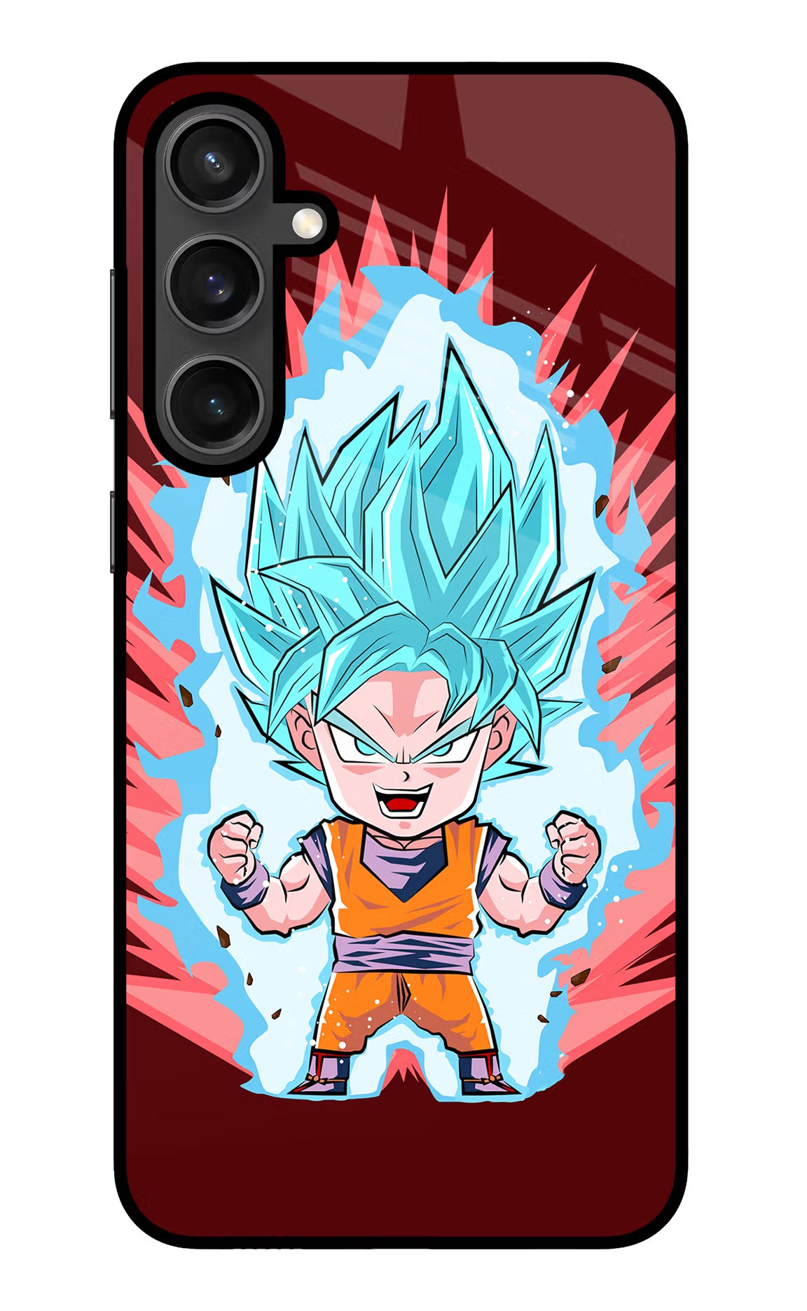 Goku Little Samsung S23 FE 5G Glass Case - Goku Little Samsung S23 FE 5G Glass Case Goku Little Samsung S23 FE 5G Glass Case