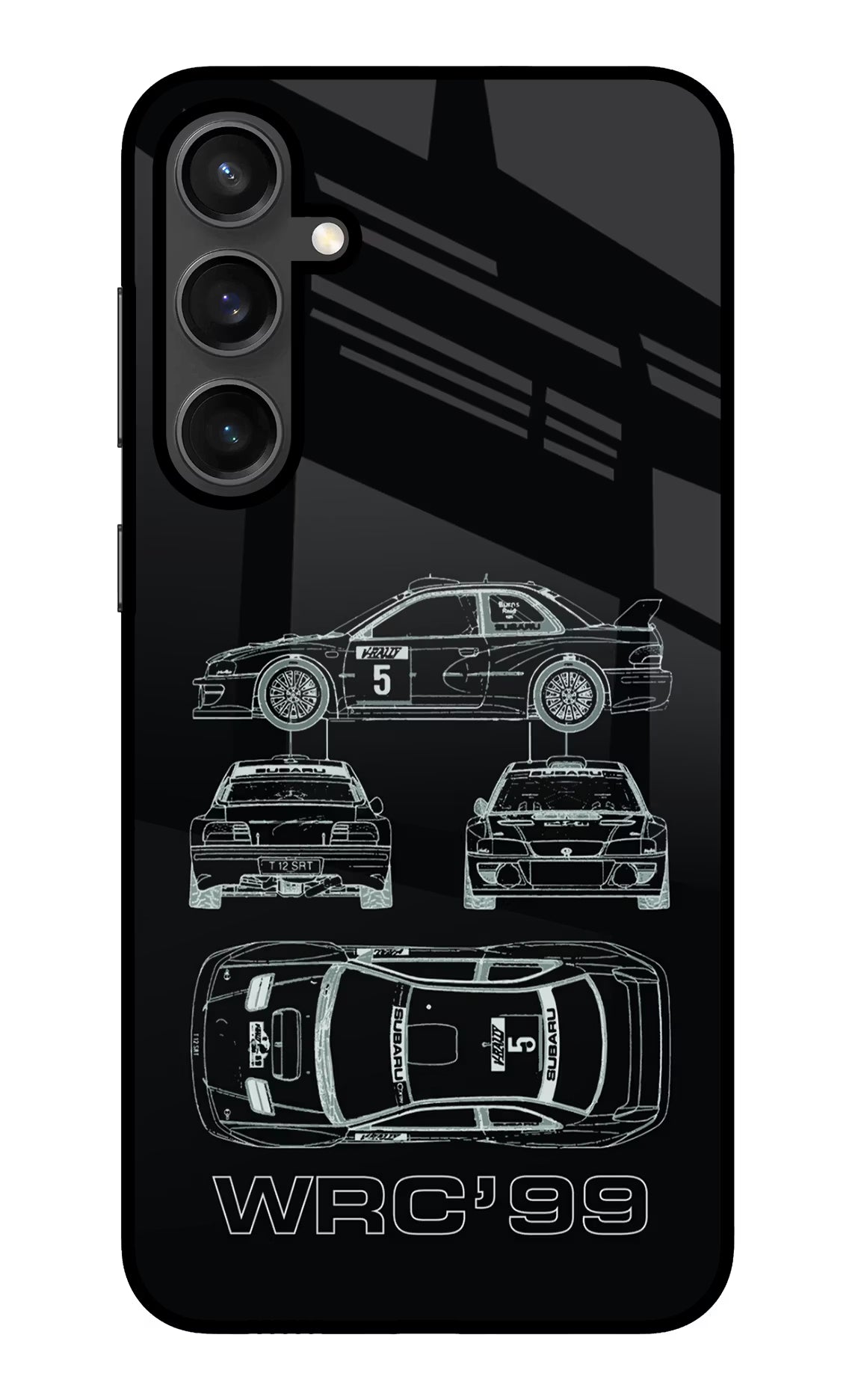 WRC'99 Samsung S23 FE 5G Glass Case - WRC'99 Samsung S23 FE 5G Glass Case WRC'99 Samsung S23 FE 5G Glass Case