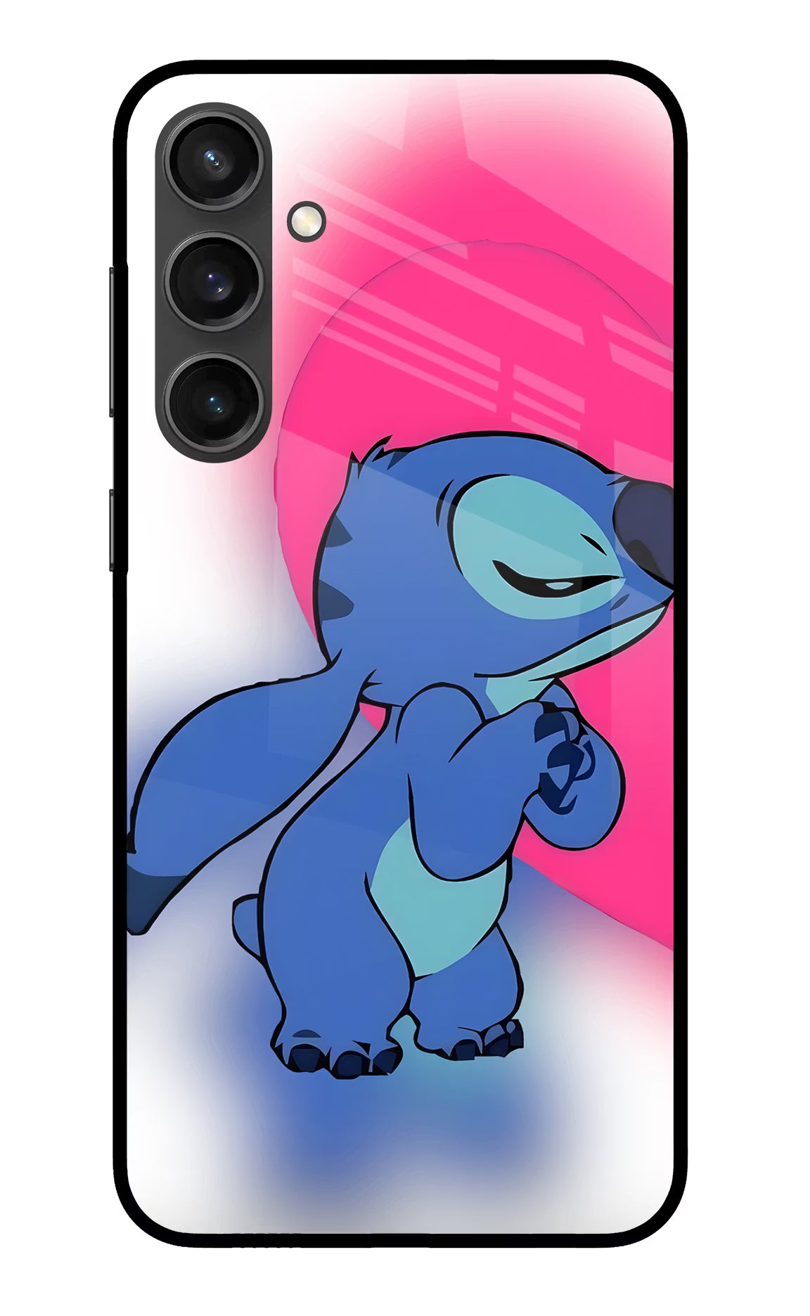 Stitch Hug Samsung S23 FE 5G Glass Case - Stitch Hug Samsung S23 FE 5G Glass Case Stitch Hug Samsung S23 FE 5G Glass Case